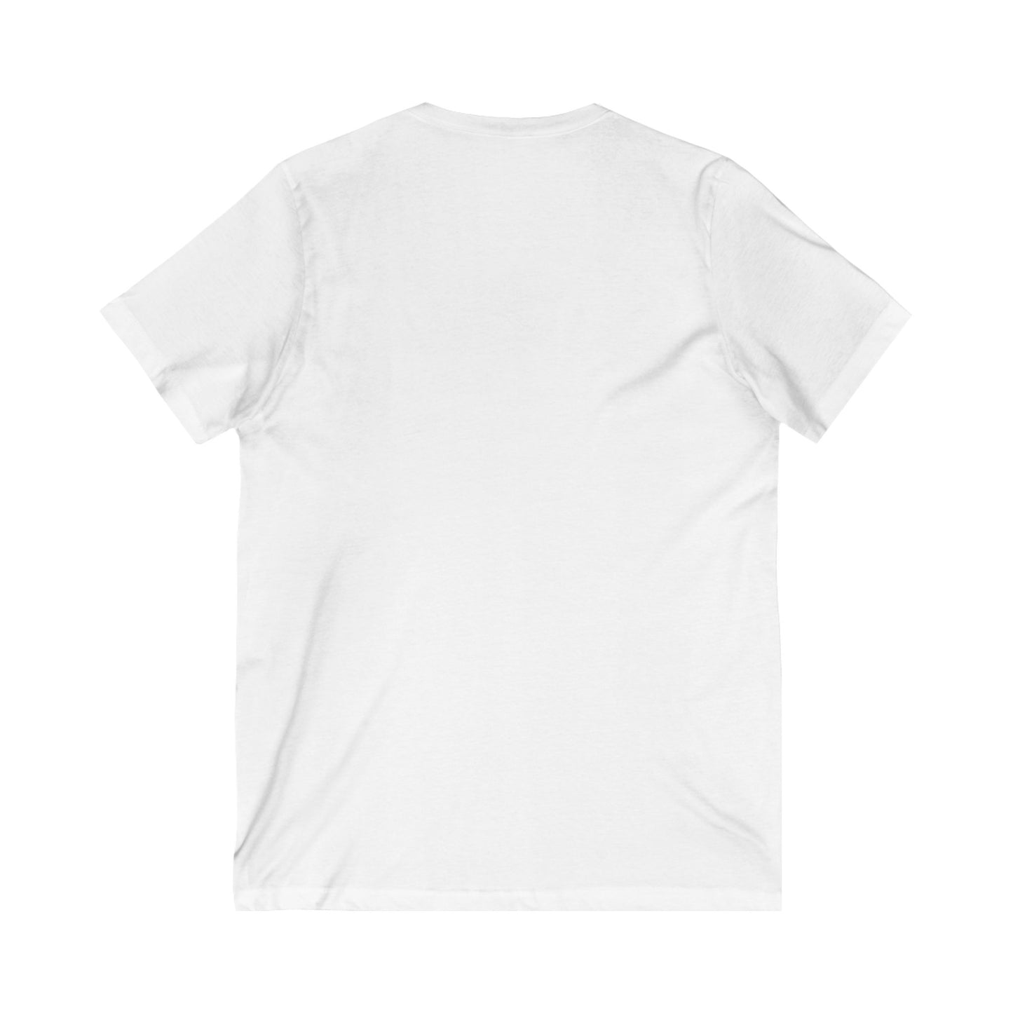 Happy Thoughts V-Neck Tee - Unisex Beach-Inspired Shirt