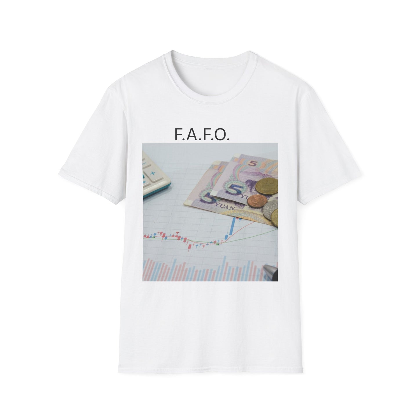 F.A.F.O. Unisex Softstyle T-Shirt - Trendy Graphic Tee for Financial Enthusiasts
