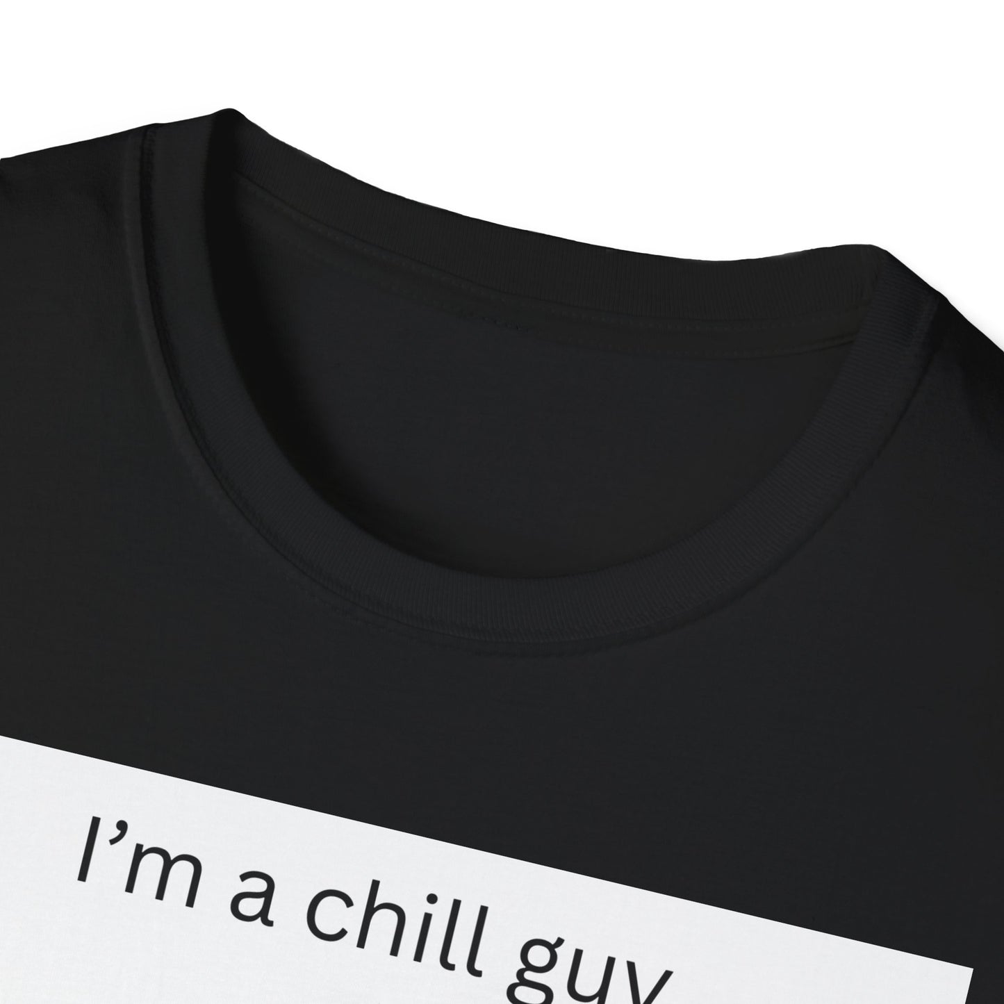 Chill Guy Unisex Softstyle T-Shirt - Relaxed Graphic Tee for Casual Wear