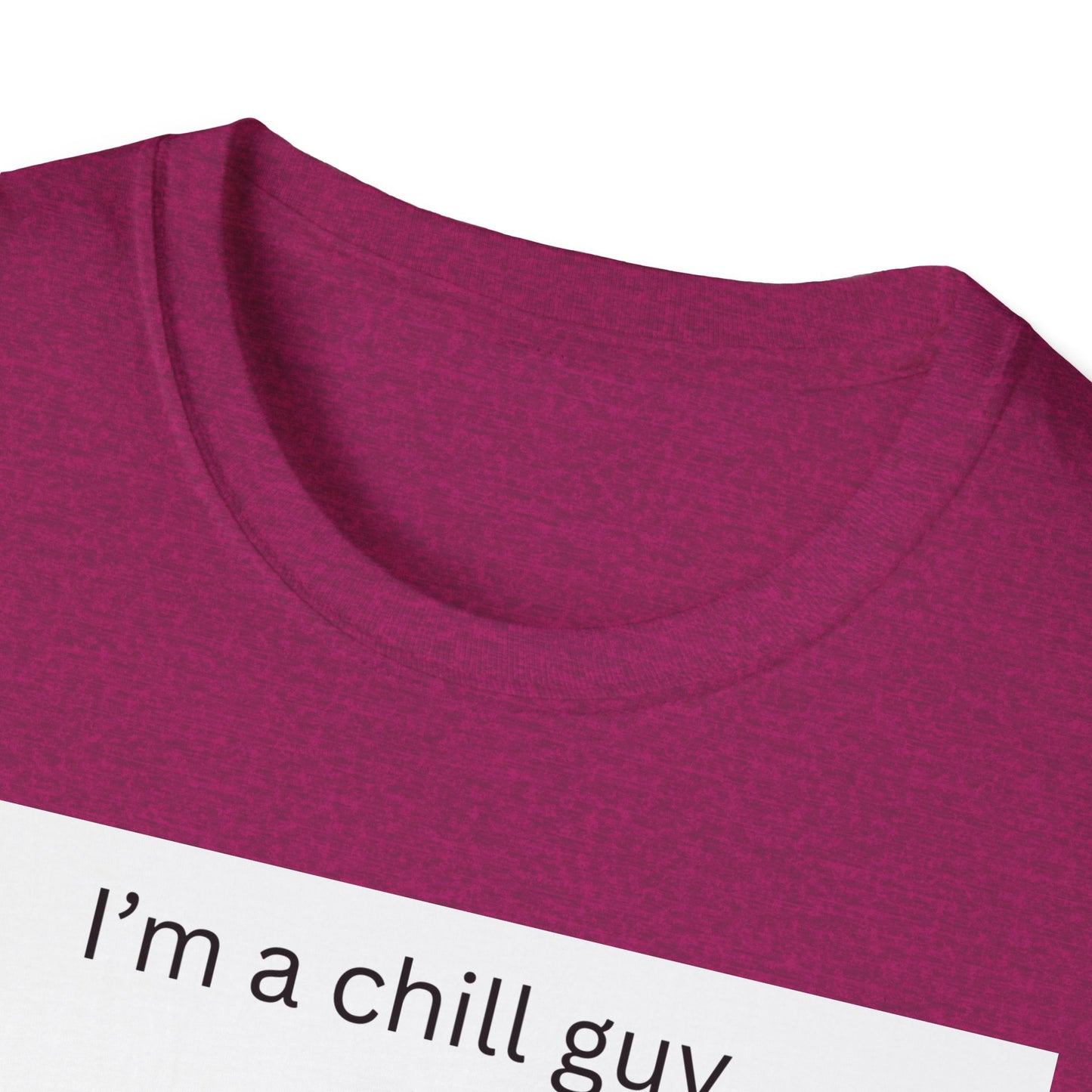 Chill Guy Unisex Softstyle T-Shirt - Relaxed Graphic Tee for Casual Wear