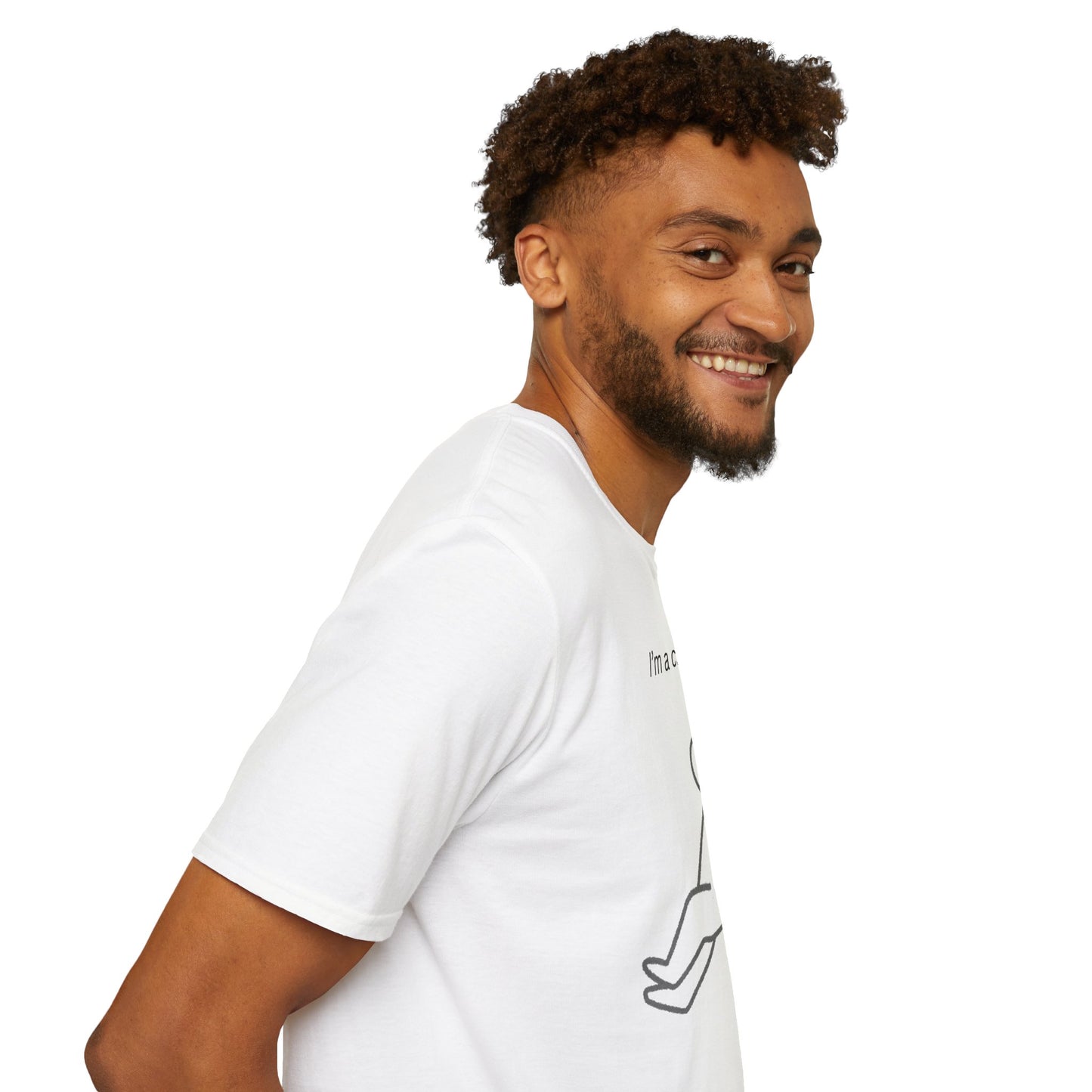 Chill Guy Unisex Softstyle T-Shirt - Relaxed Graphic Tee for Casual Wear