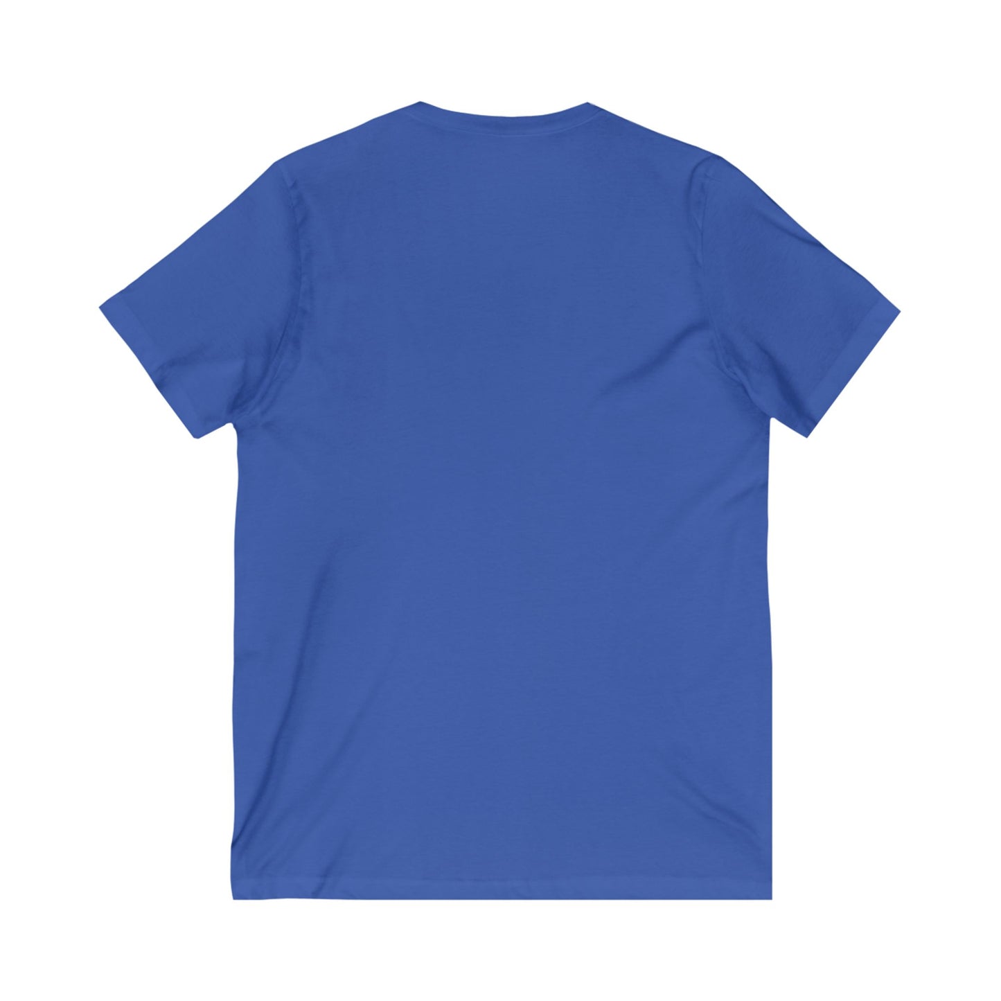 Happy Thoughts V-Neck Tee - Unisex Beach-Inspired Shirt