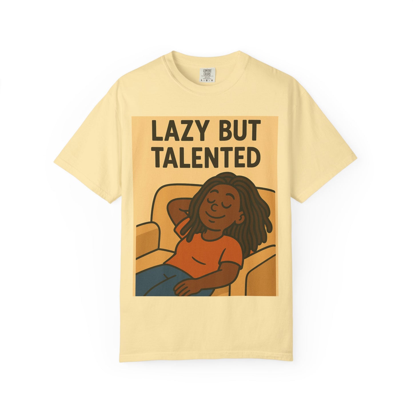 Lazy But Talented Unisex T-Shirt - Comfortable and Fun Tee for Relaxed Days