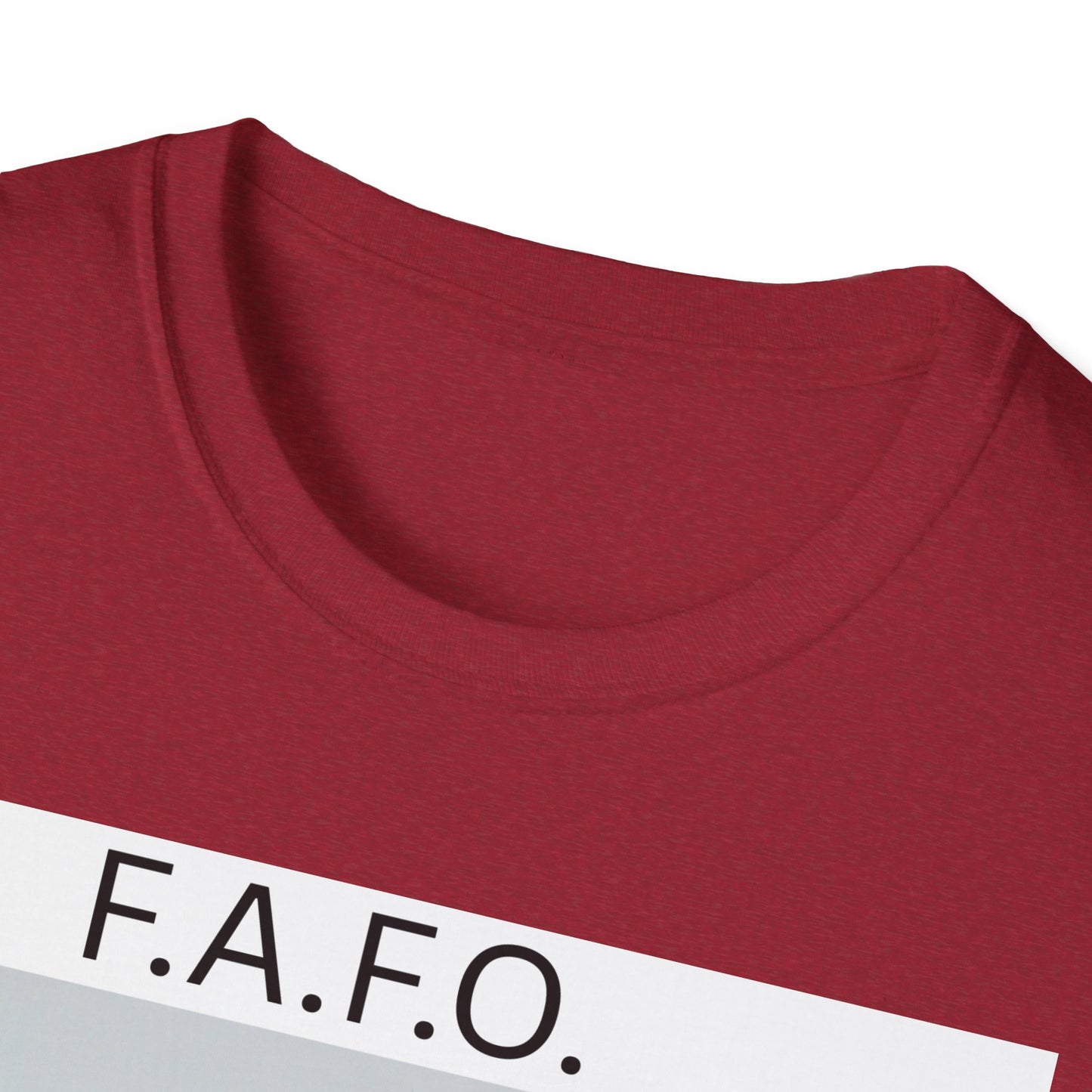 F.A.F.O. Unisex Softstyle T-Shirt - Trendy Graphic Tee for Financial Enthusiasts