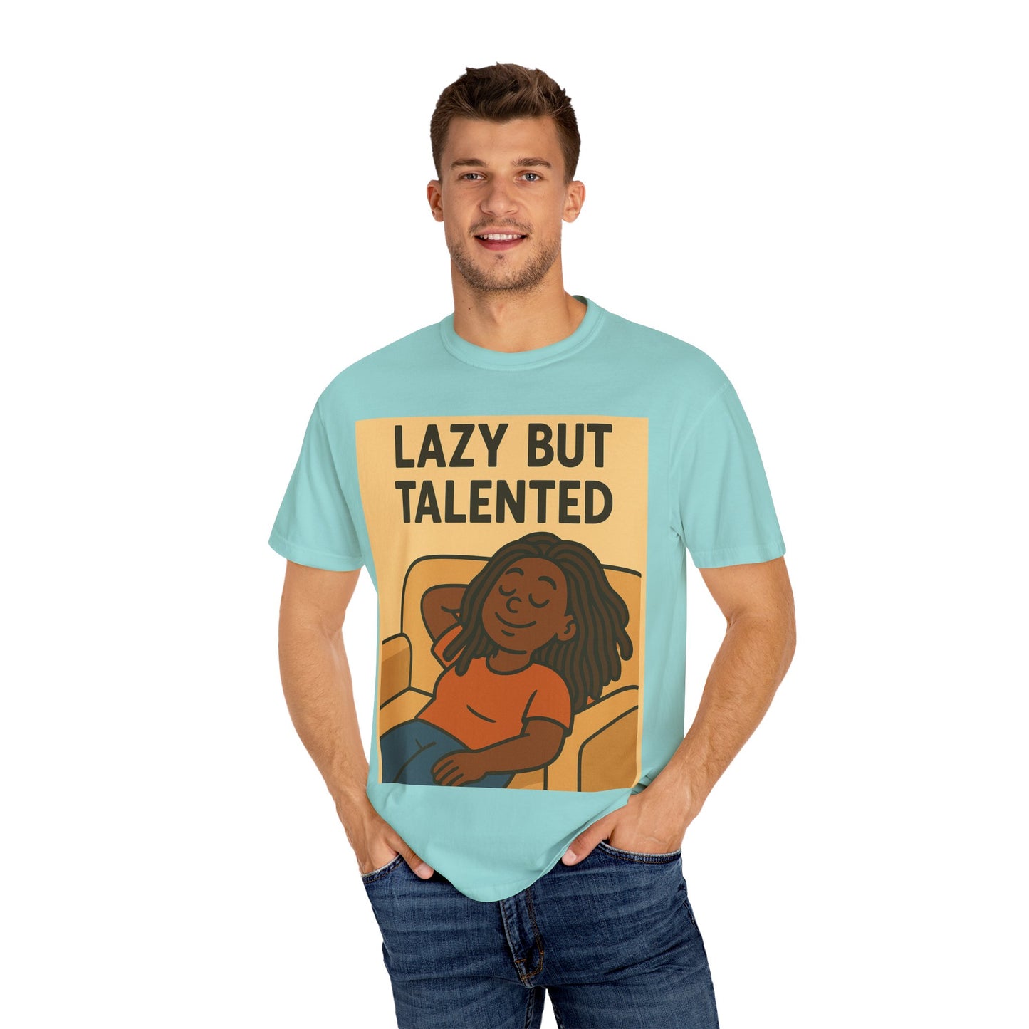 Lazy But Talented Unisex T-Shirt - Comfortable and Fun Tee for Relaxed Days