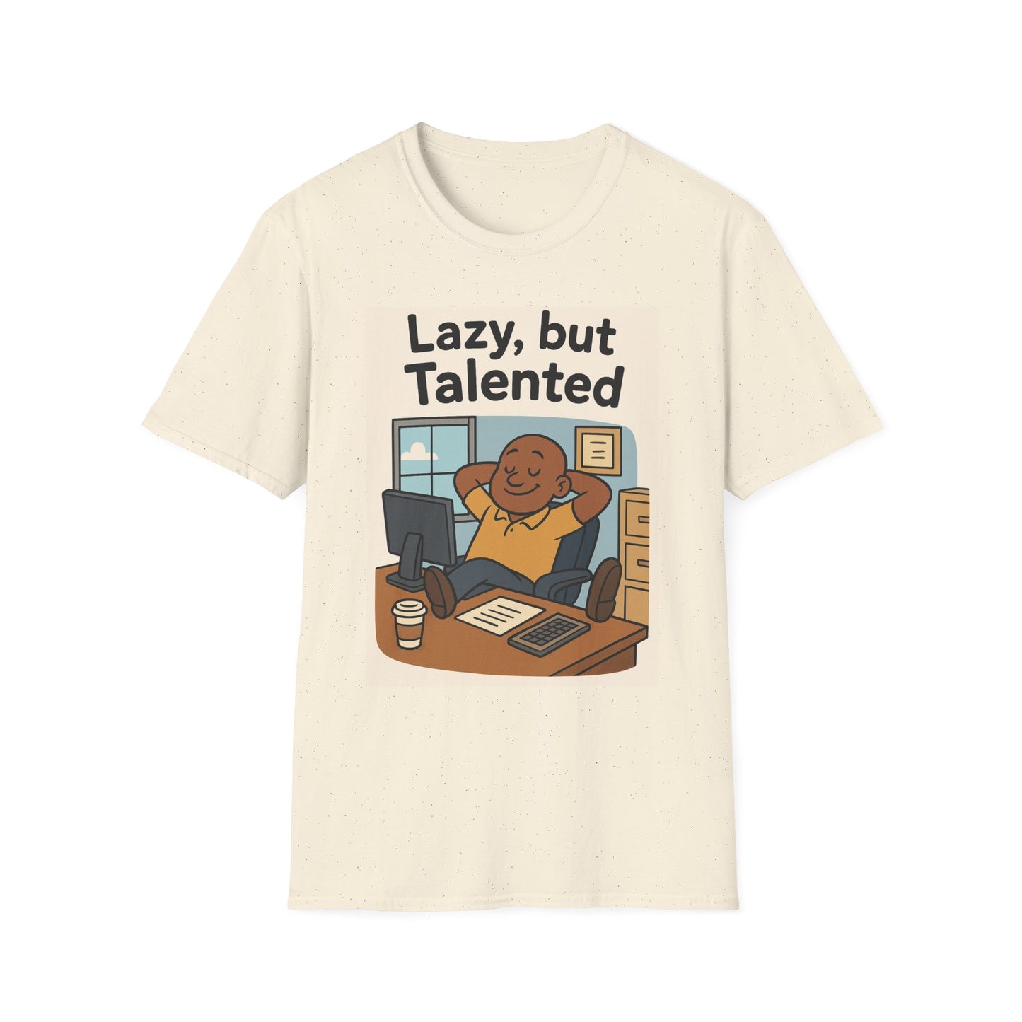 Lazy But Talented Unisex Softstyle T-Shirt