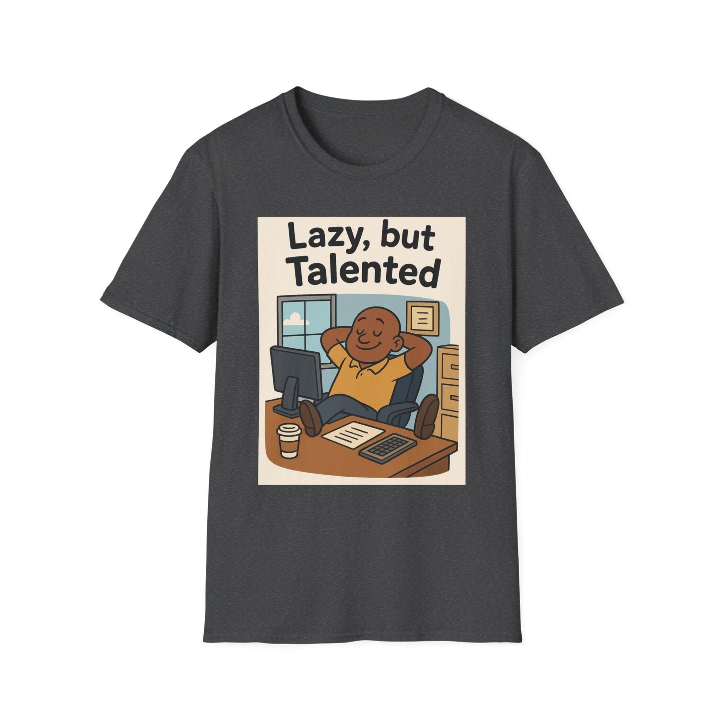 Lazy But Talented Unisex Softstyle T-Shirt