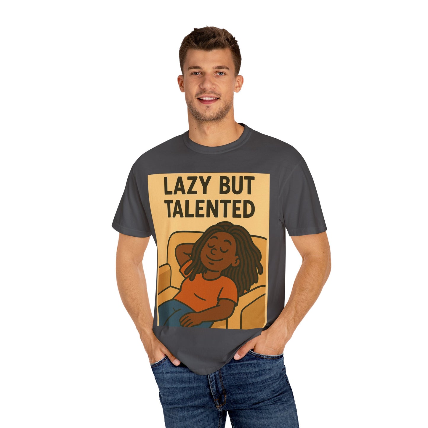 Lazy But Talented Unisex T-Shirt - Comfortable and Fun Tee for Relaxed Days