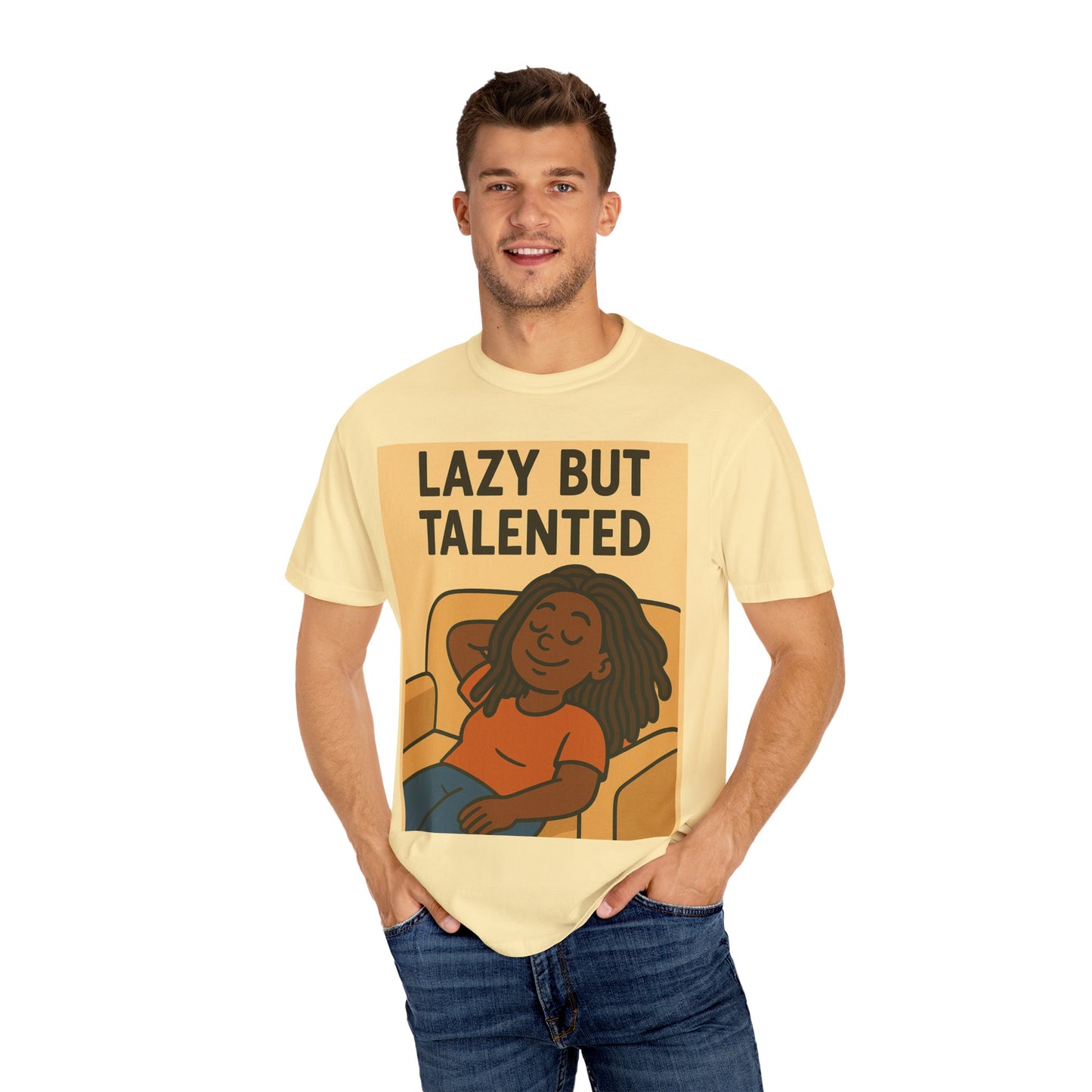 Lazy But Talented Unisex T-Shirt - Comfortable and Fun Tee for Relaxed Days