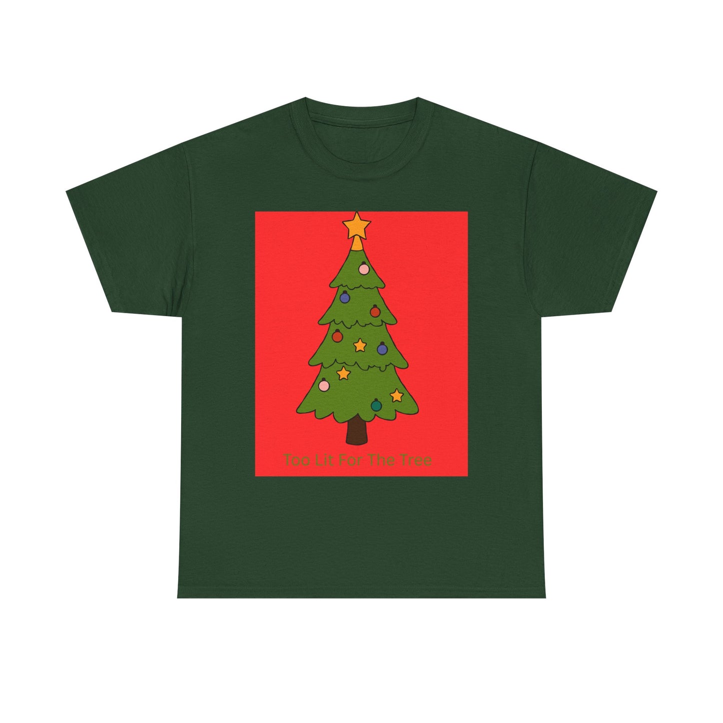 Christmas Tree Tee — Cute Holiday Tree Graphic T-Shirt