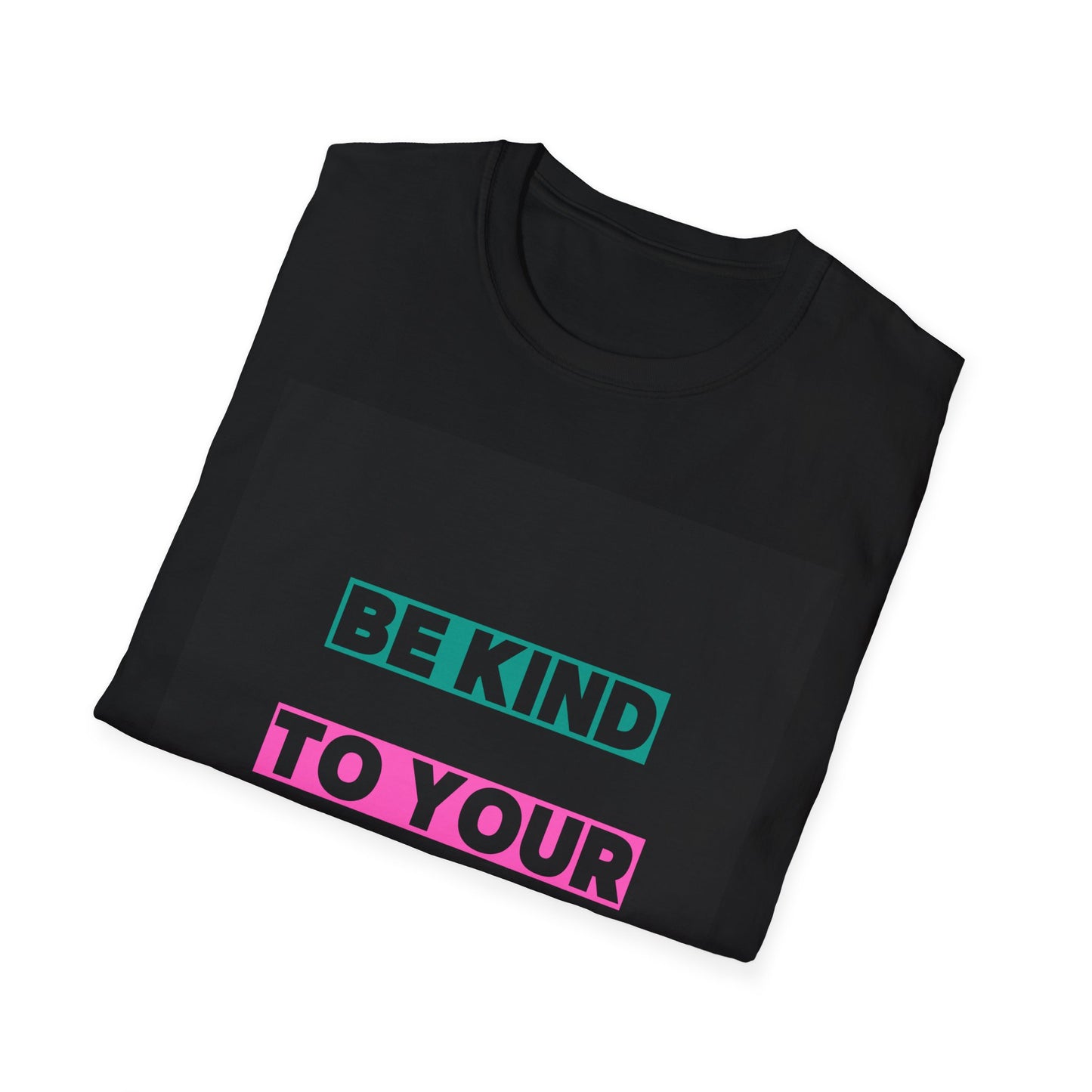Be Kind to Your Mind T-Shirt - Unisex Softstyle Tee for Positive Vibes