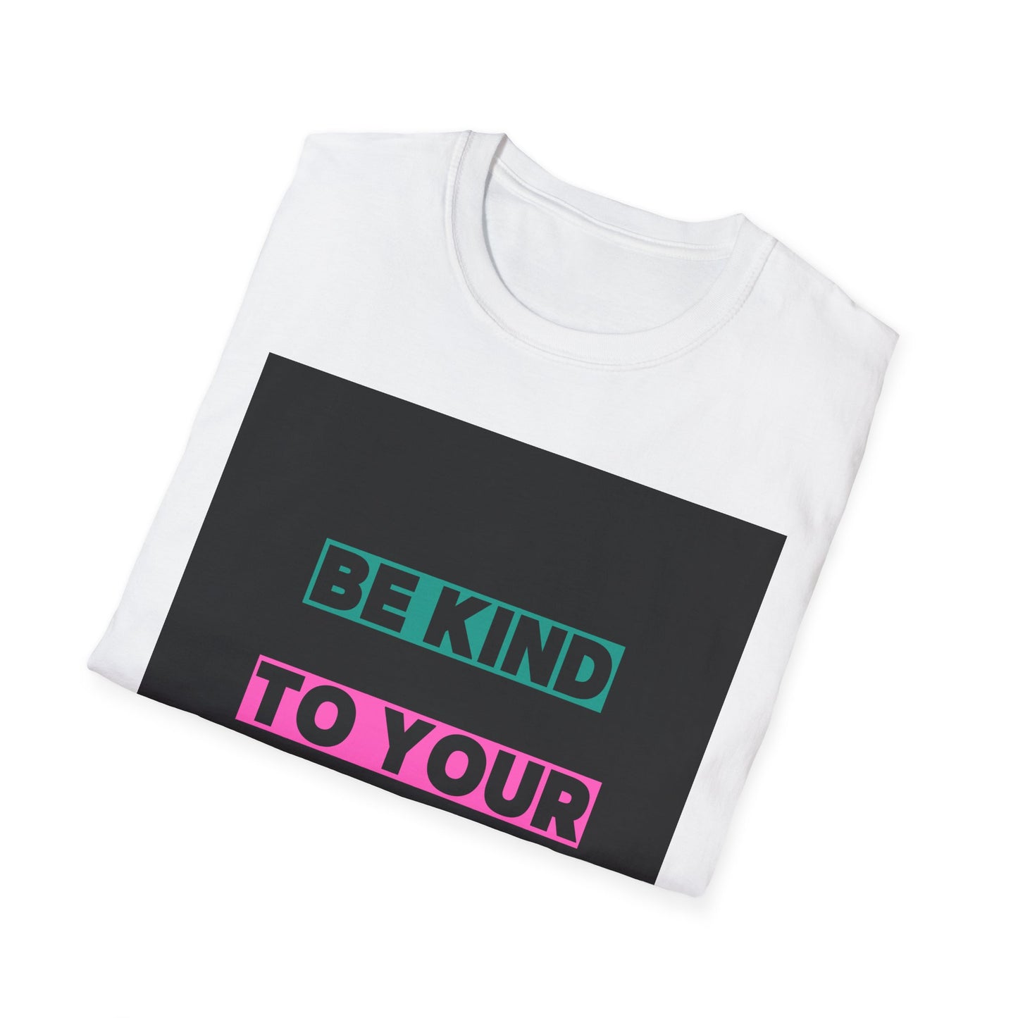 Be Kind to Your Mind T-Shirt - Unisex Softstyle Tee for Positive Vibes