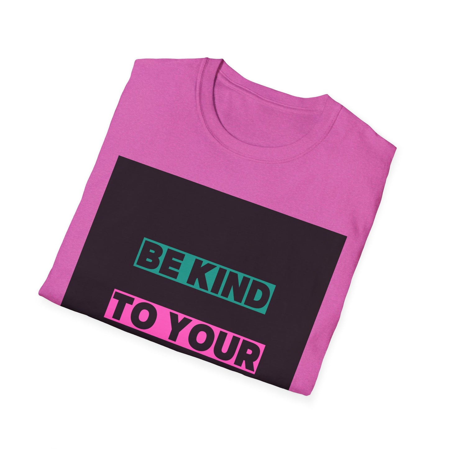 Be Kind to Your Mind T-Shirt - Unisex Softstyle Tee for Positive Vibes