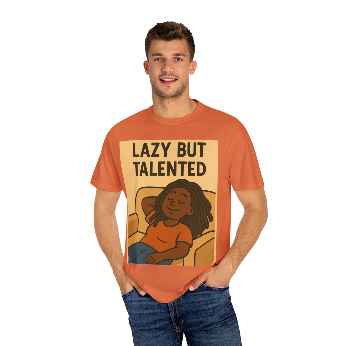 Lazy But Talented Unisex T-Shirt - Comfortable and Fun Tee for Relaxed Days