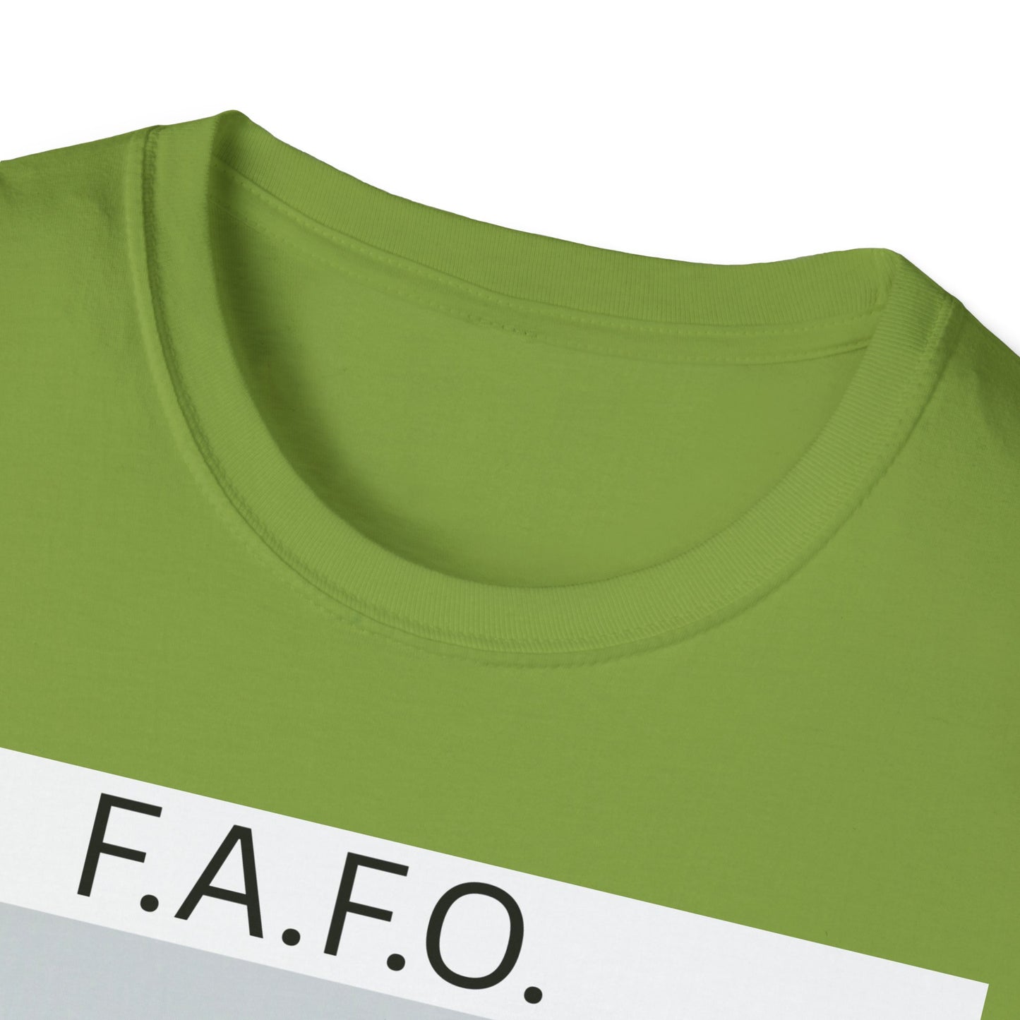 F.A.F.O. Unisex Softstyle T-Shirt - Trendy Graphic Tee for Financial Enthusiasts