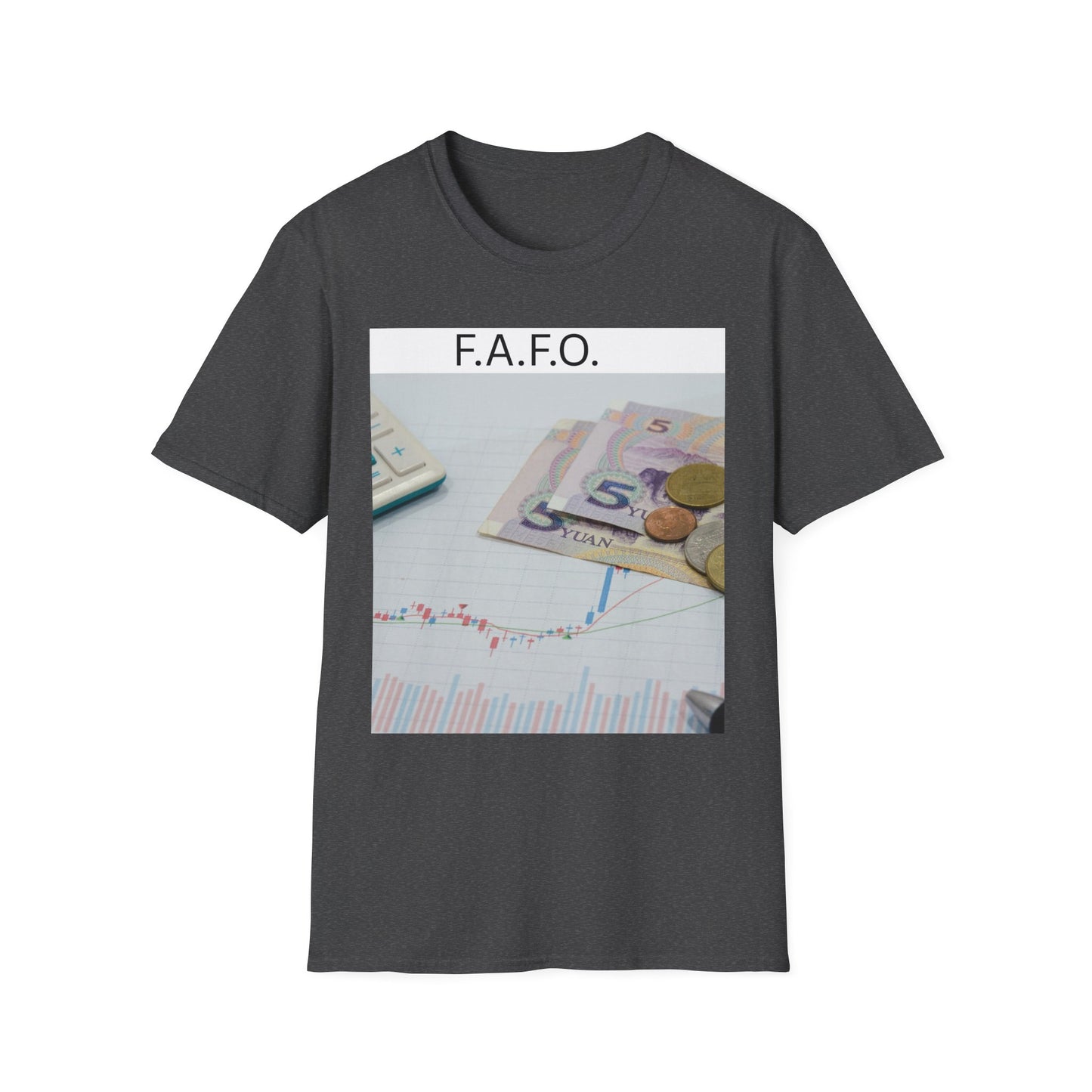F.A.F.O. Unisex Softstyle T-Shirt - Trendy Graphic Tee for Financial Enthusiasts
