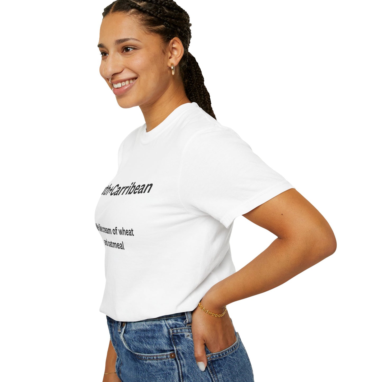 Unisex Garment-Dyed T-Shirt – South + Caribbean Quote Tee