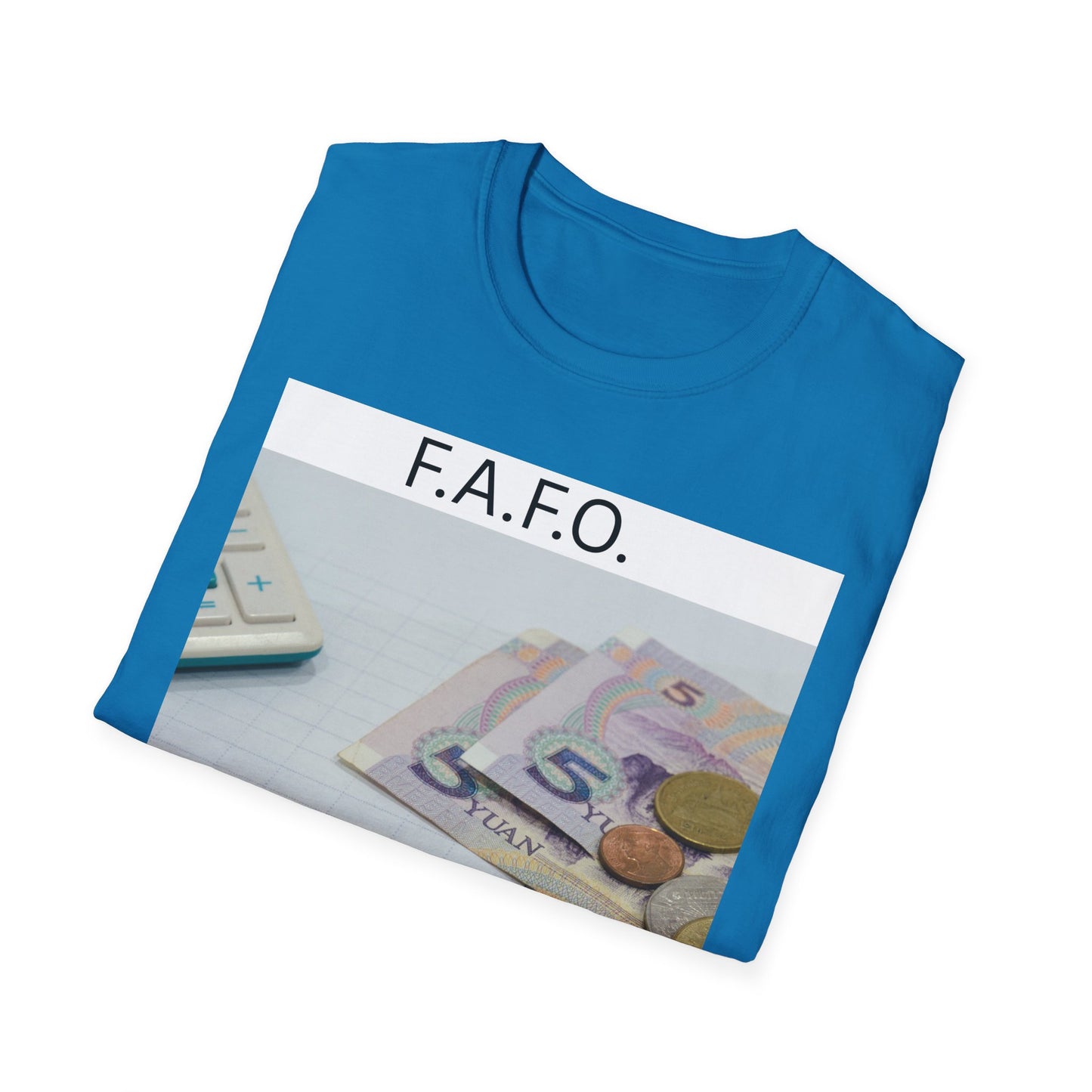 F.A.F.O. Unisex Softstyle T-Shirt - Trendy Graphic Tee for Financial Enthusiasts