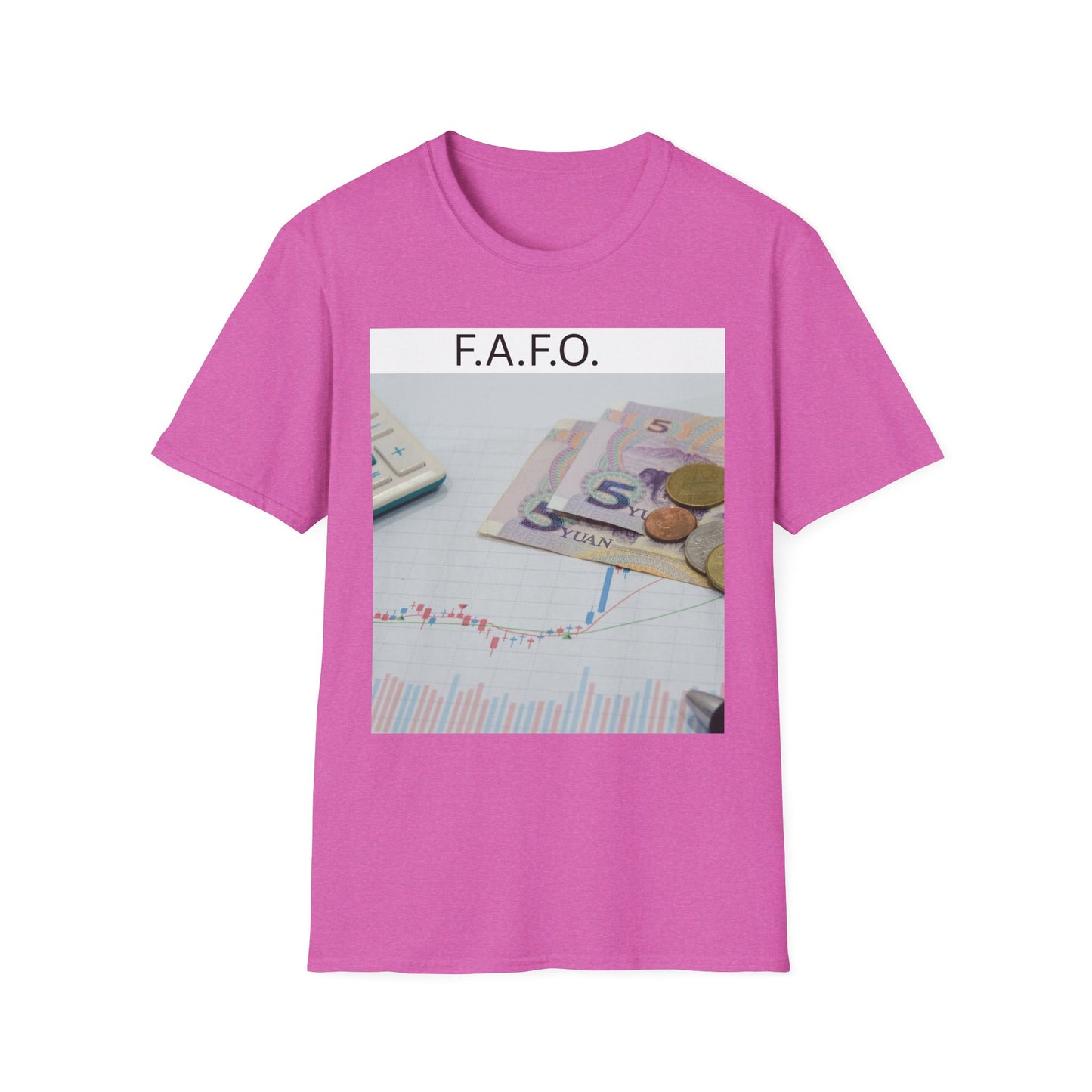 F.A.F.O. Unisex Softstyle T-Shirt - Trendy Graphic Tee for Financial Enthusiasts