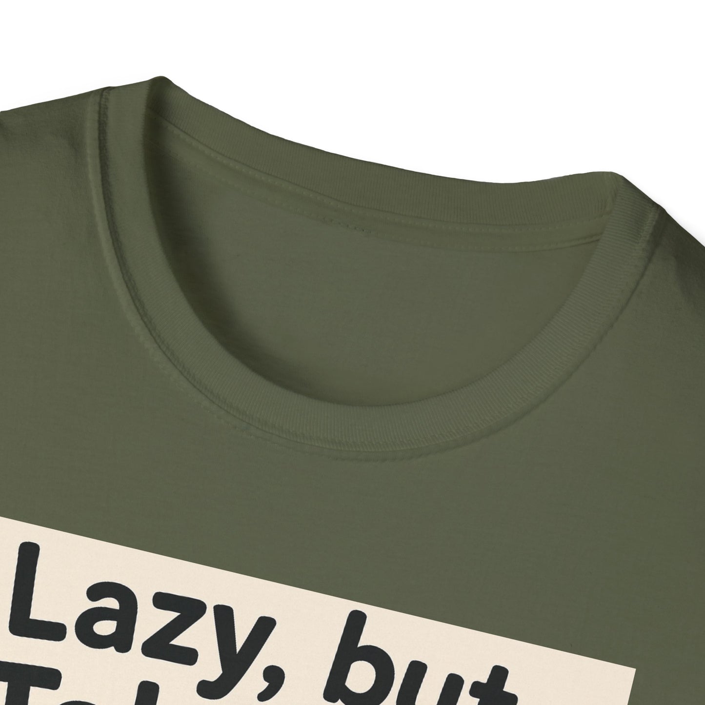 Lazy But Talented Unisex Softstyle T-Shirt