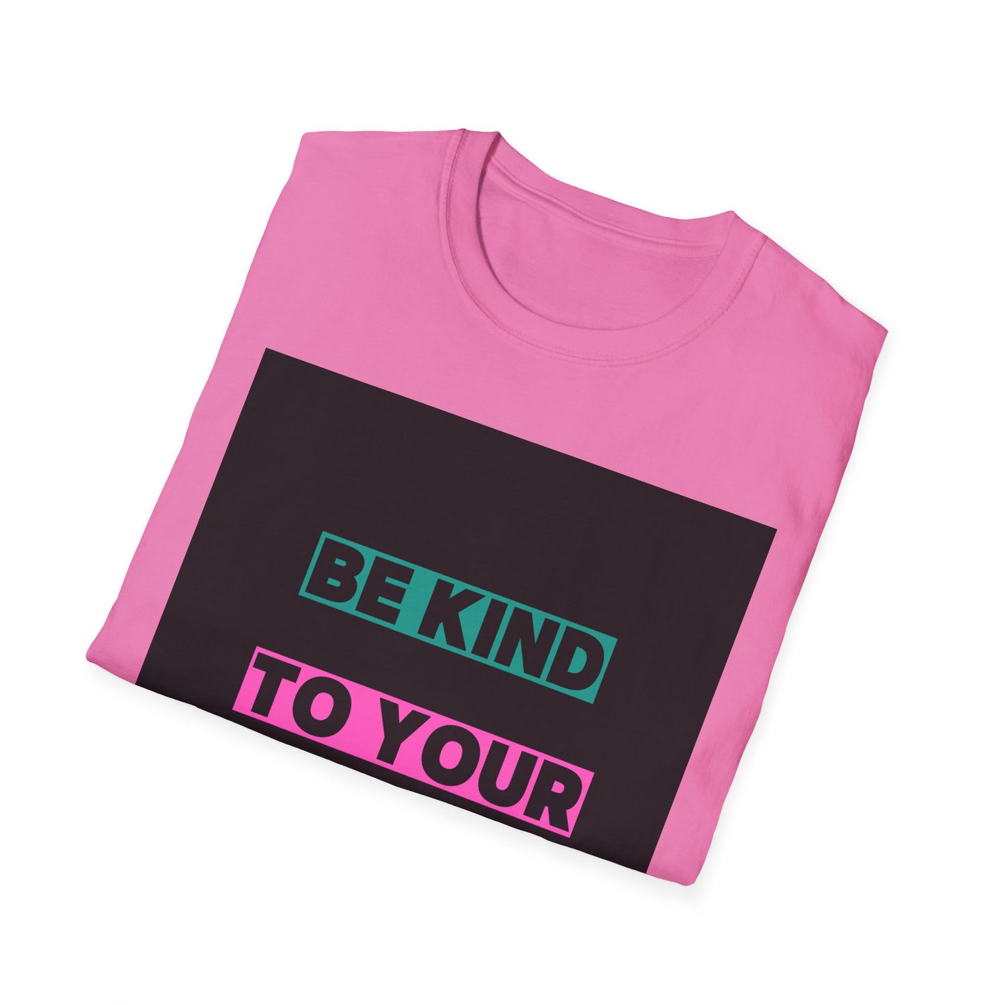 Be Kind to Your Mind T-Shirt - Unisex Softstyle Tee for Positive Vibes