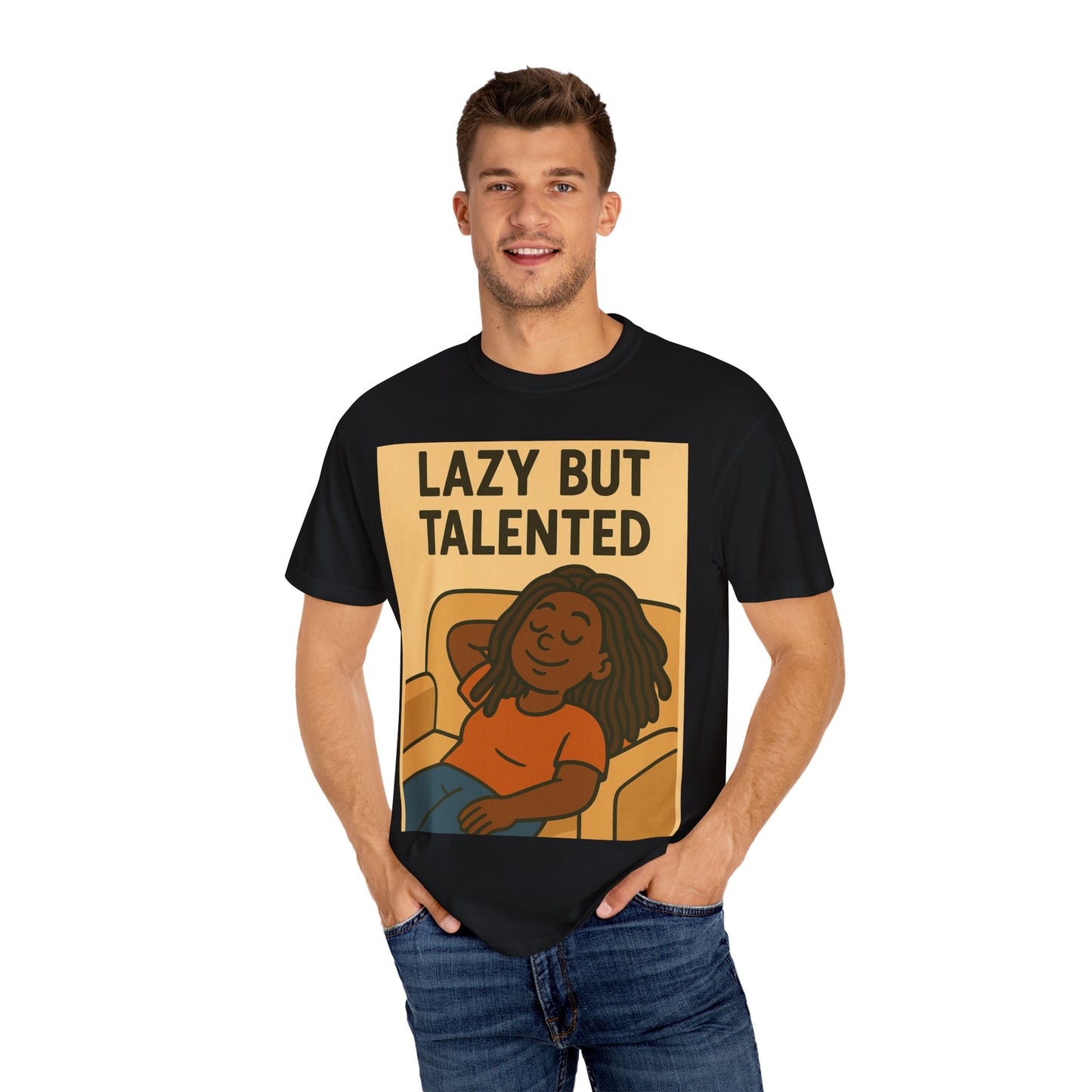 Lazy But Talented Unisex T-Shirt - Comfortable and Fun Tee for Relaxed Days