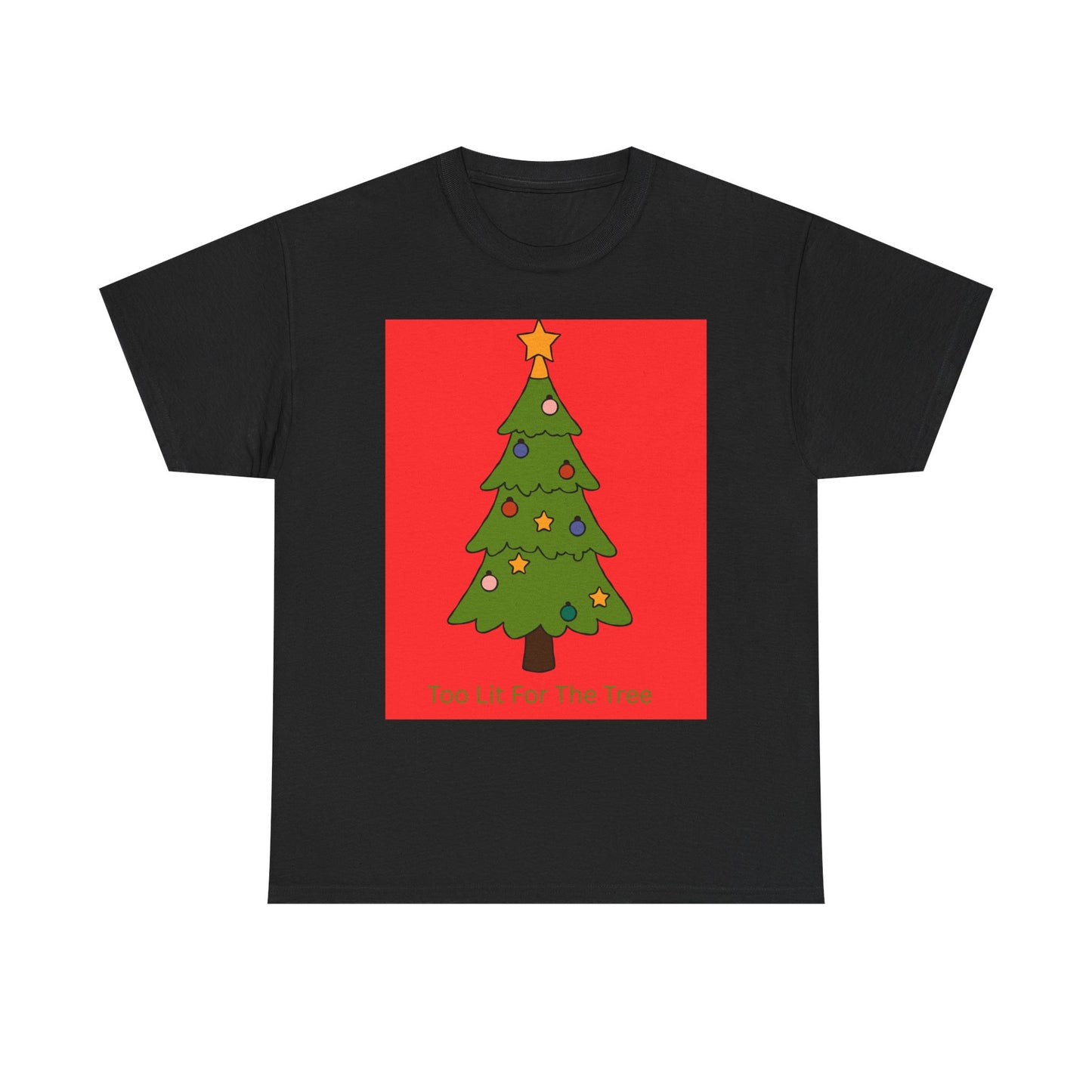 Christmas Tree Tee — Cute Holiday Tree Graphic T-Shirt