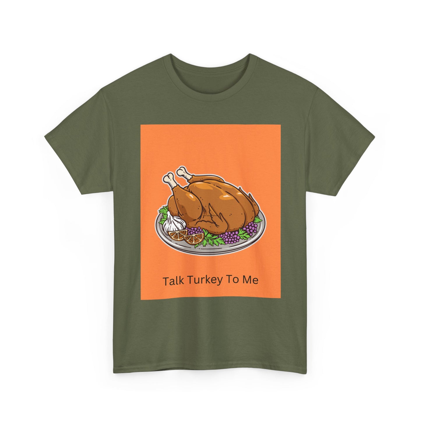 Thanksgiving Turkey T-Shirt – 'Talk Turkey To Me' Funny Holiday Tee