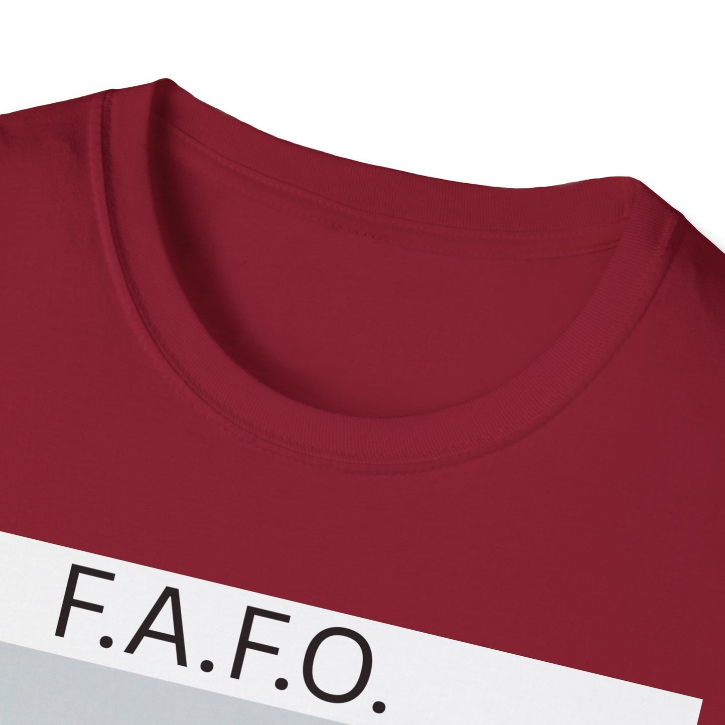 F.A.F.O. Unisex Softstyle T-Shirt - Trendy Graphic Tee for Financial Enthusiasts