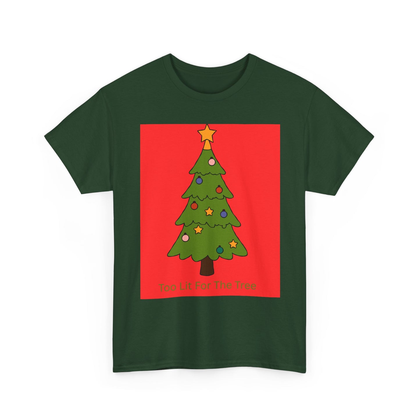 Christmas Tree Tee — Cute Holiday Tree Graphic T-Shirt