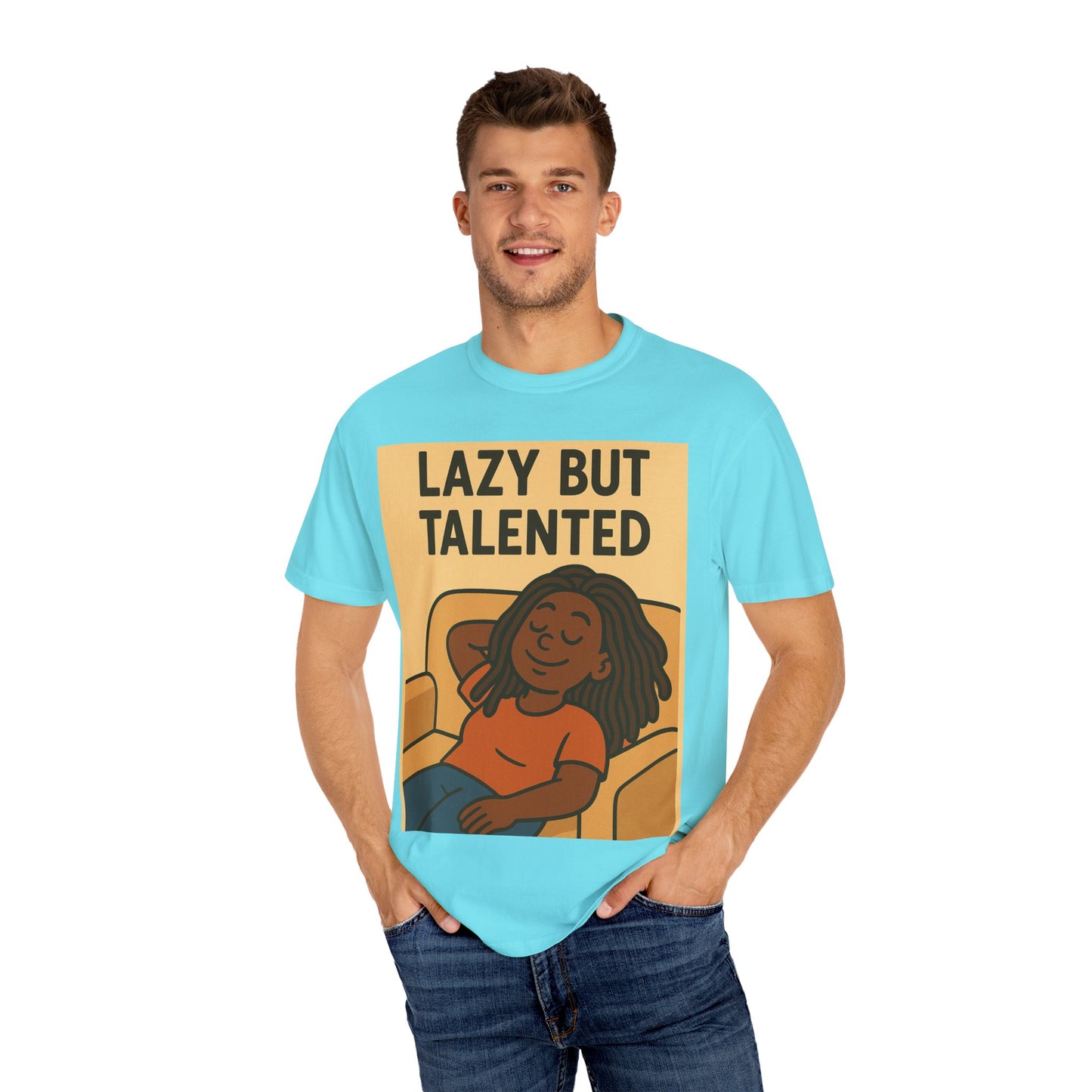Lazy But Talented Unisex T-Shirt - Comfortable and Fun Tee for Relaxed Days