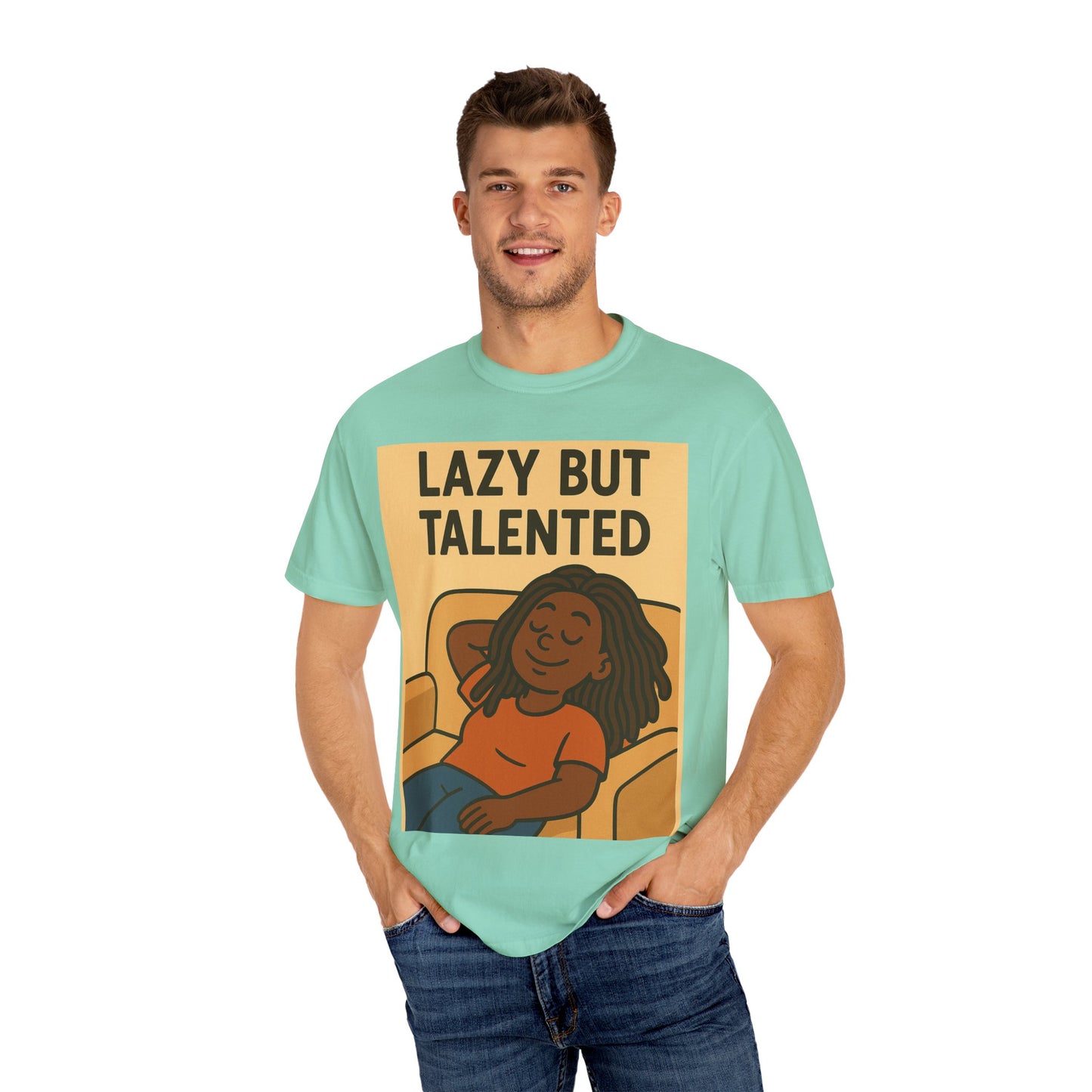 Lazy But Talented Unisex T-Shirt - Comfortable and Fun Tee for Relaxed Days