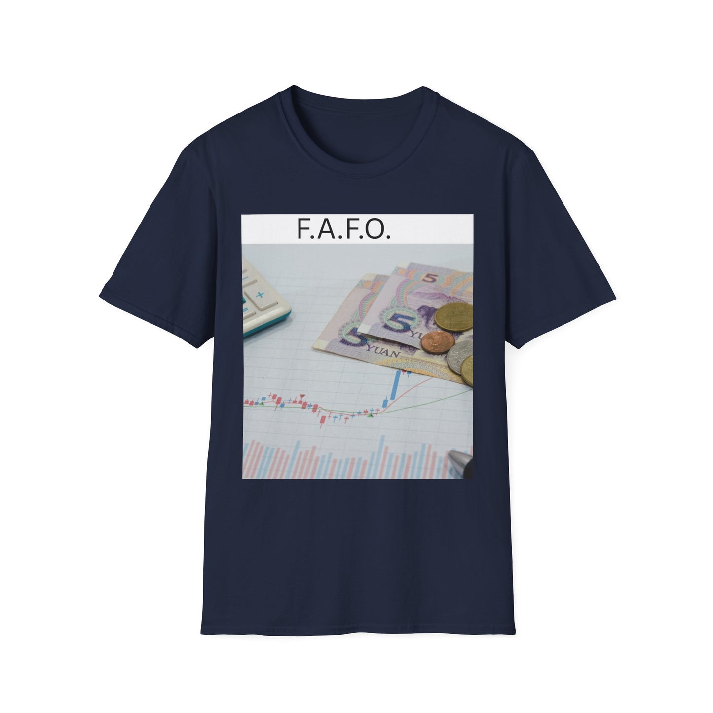 F.A.F.O. Unisex Softstyle T-Shirt - Trendy Graphic Tee for Financial Enthusiasts