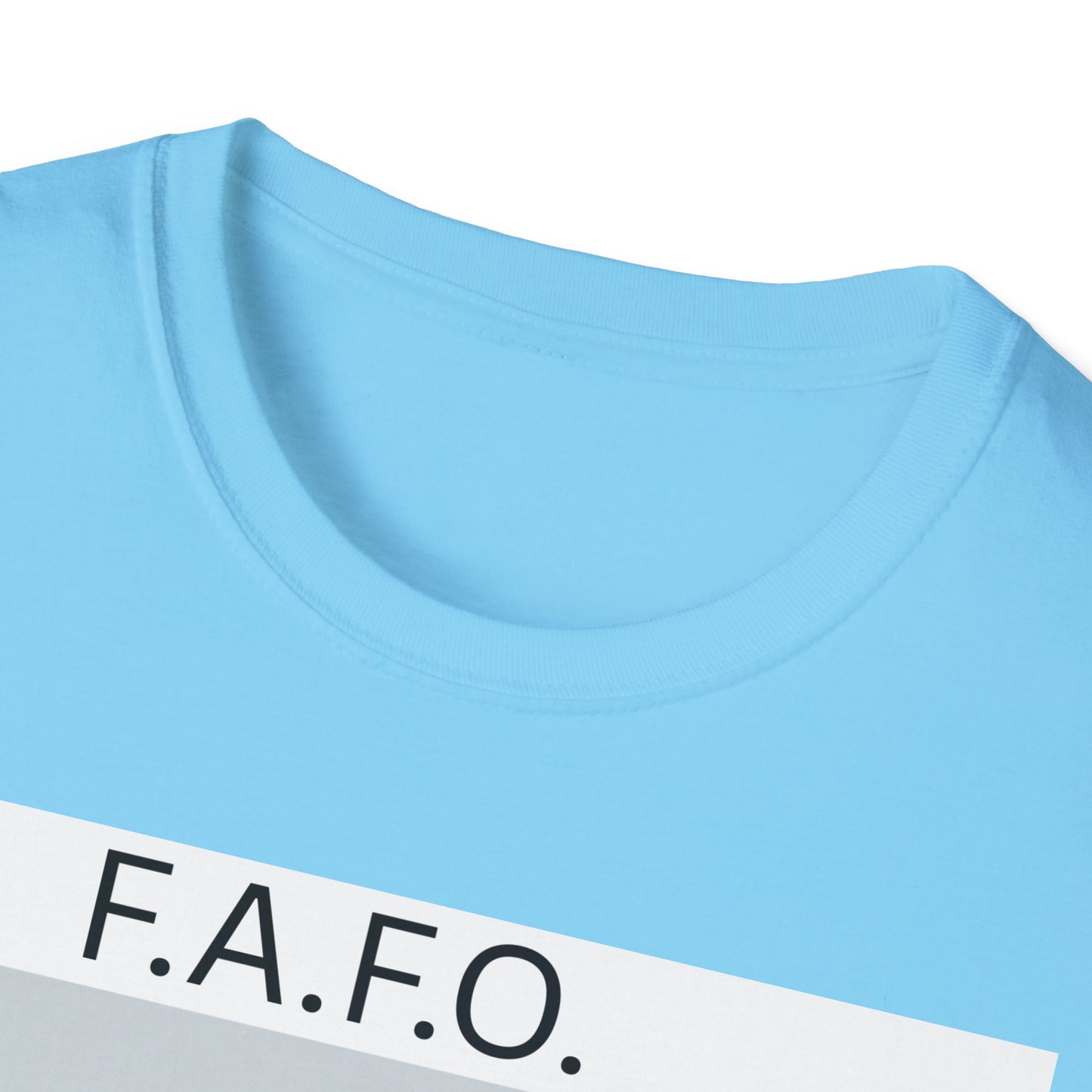 F.A.F.O. Unisex Softstyle T-Shirt - Trendy Graphic Tee for Financial Enthusiasts