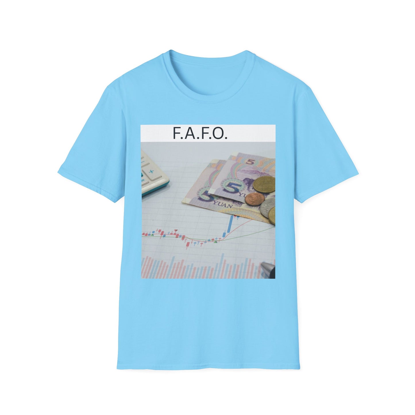 F.A.F.O. Unisex Softstyle T-Shirt - Trendy Graphic Tee for Financial Enthusiasts