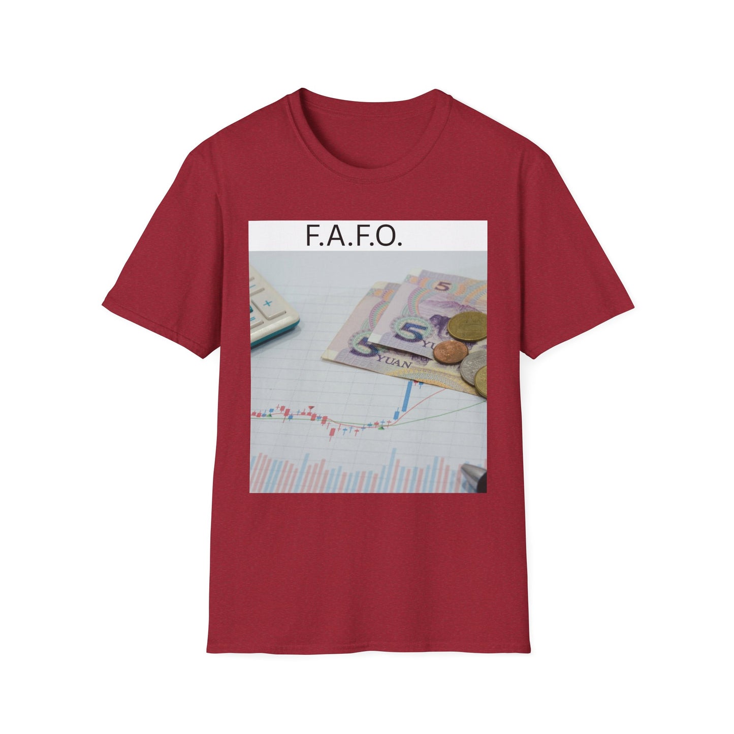 F.A.F.O. Unisex Softstyle T-Shirt - Trendy Graphic Tee for Financial Enthusiasts