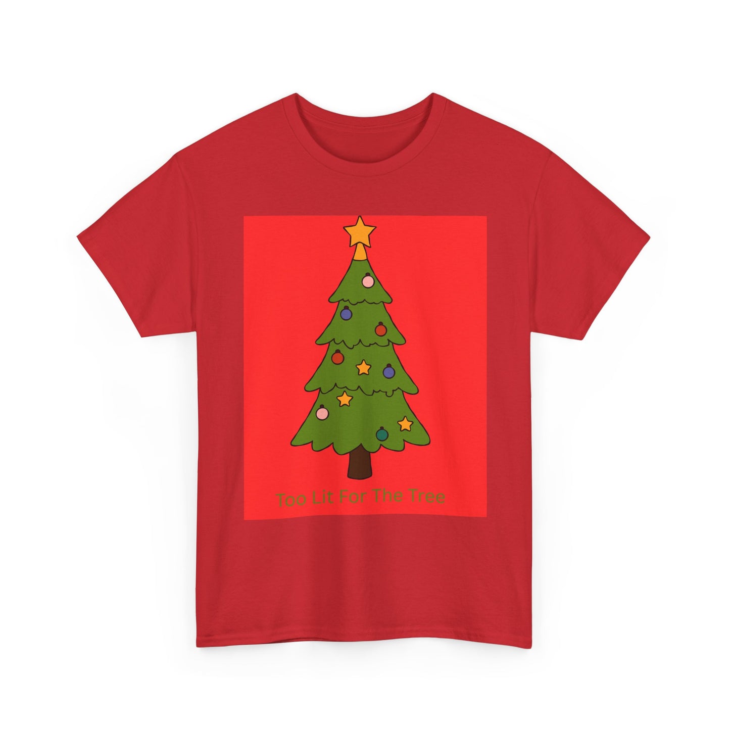 Christmas Tree Tee — Cute Holiday Tree Graphic T-Shirt