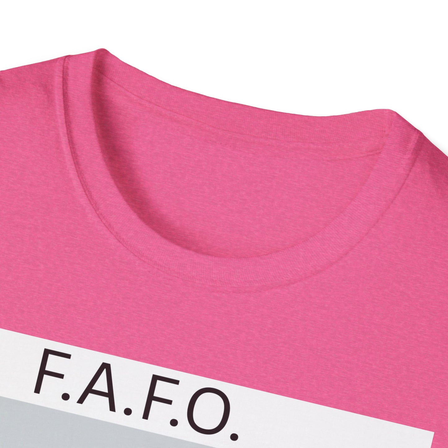 F.A.F.O. Unisex Softstyle T-Shirt - Trendy Graphic Tee for Financial Enthusiasts