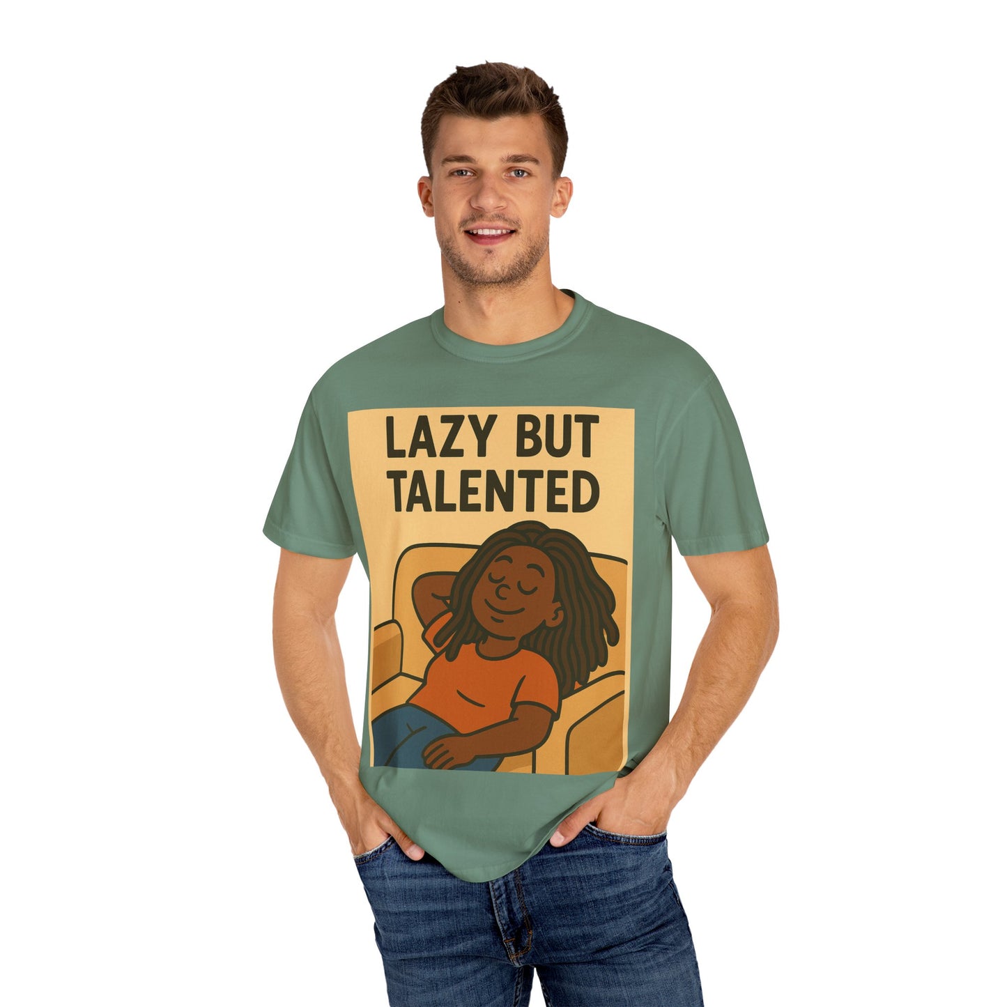 Lazy But Talented Unisex T-Shirt - Comfortable and Fun Tee for Relaxed Days