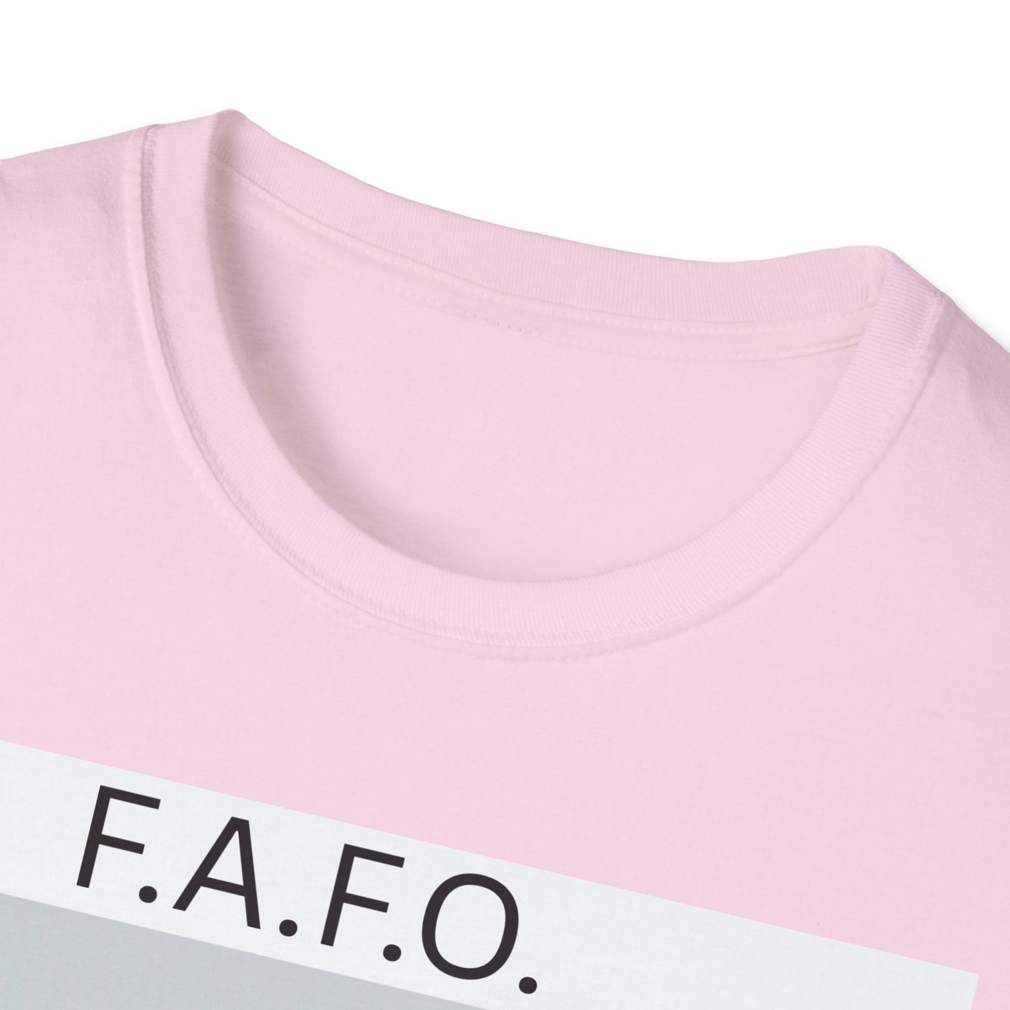 F.A.F.O. Unisex Softstyle T-Shirt - Trendy Graphic Tee for Financial Enthusiasts