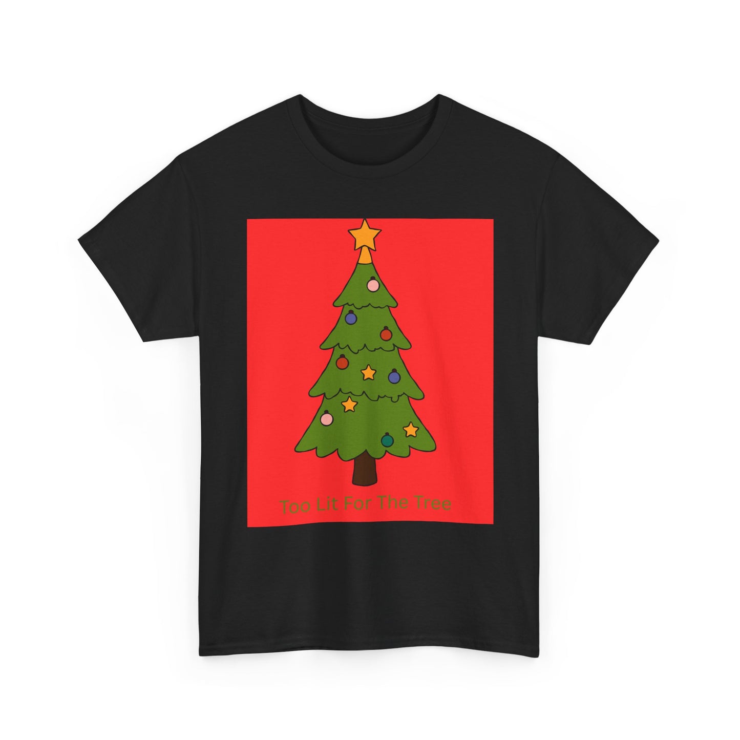 Christmas Tree Tee — Cute Holiday Tree Graphic T-Shirt