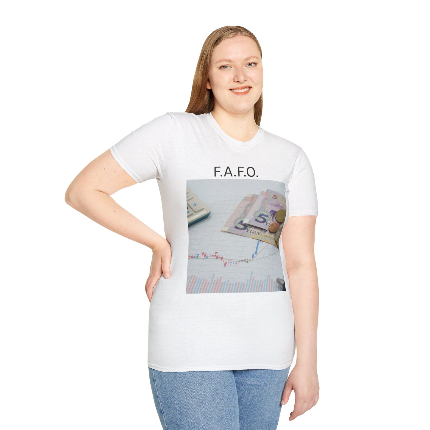 F.A.F.O. Unisex Softstyle T-Shirt - Trendy Graphic Tee for Financial Enthusiasts