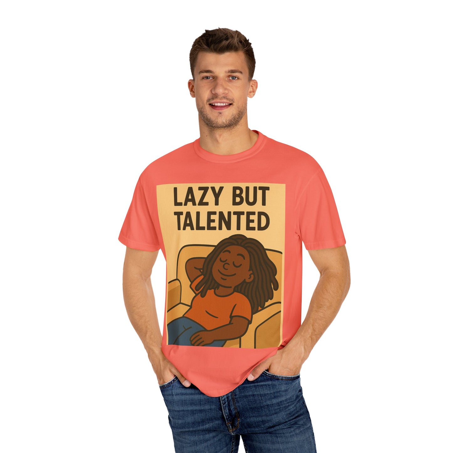 Lazy But Talented Unisex T-Shirt - Comfortable and Fun Tee for Relaxed Days