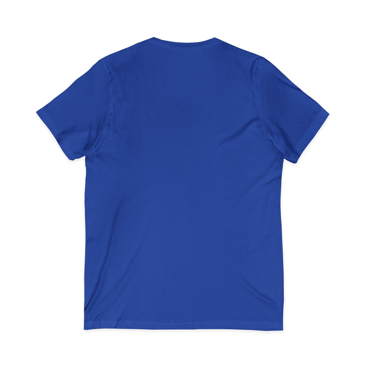 Happy Thoughts V-Neck Tee - Unisex Beach-Inspired Shirt