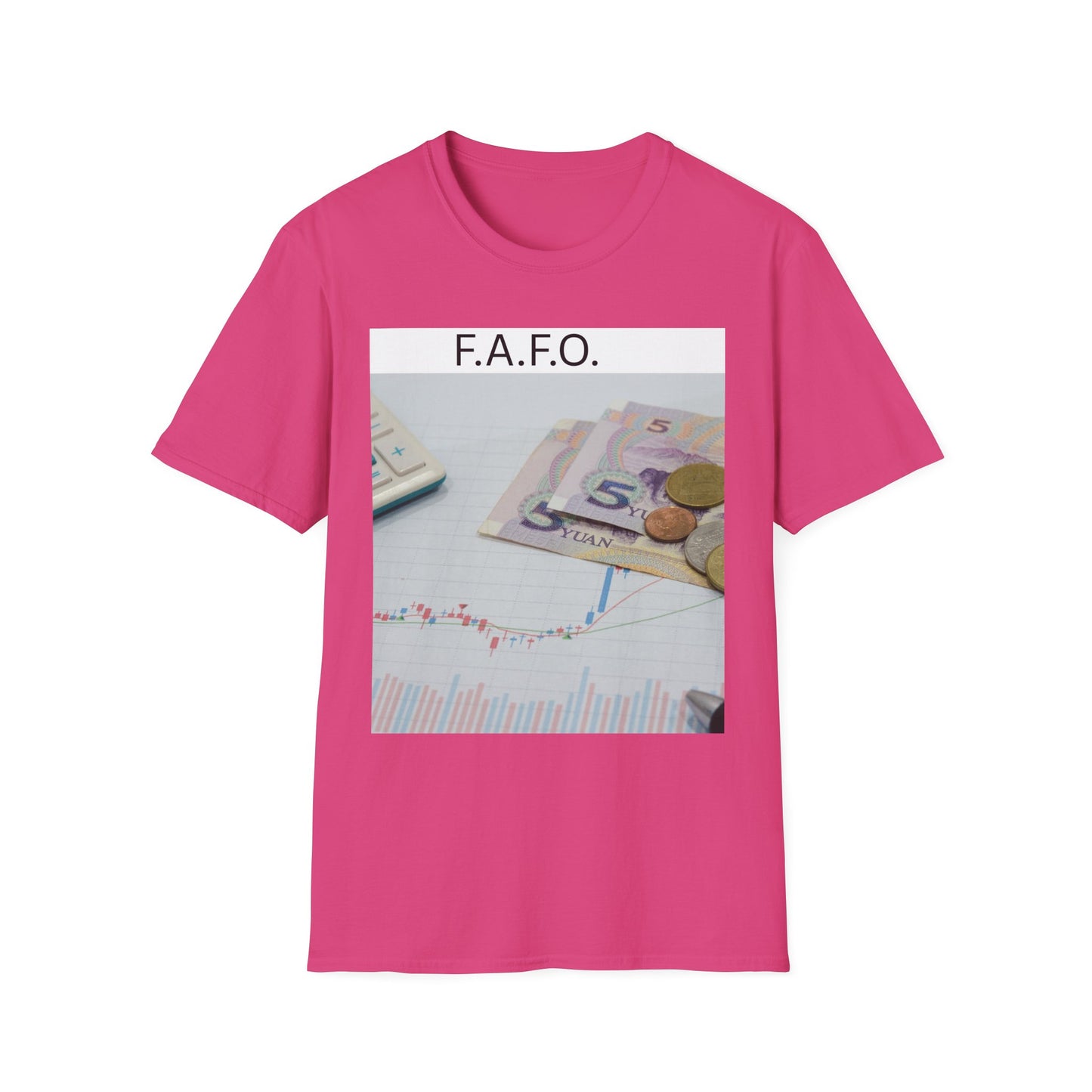 F.A.F.O. Unisex Softstyle T-Shirt - Trendy Graphic Tee for Financial Enthusiasts