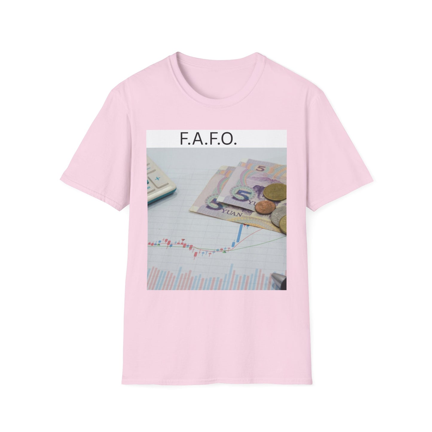 F.A.F.O. Unisex Softstyle T-Shirt - Trendy Graphic Tee for Financial Enthusiasts