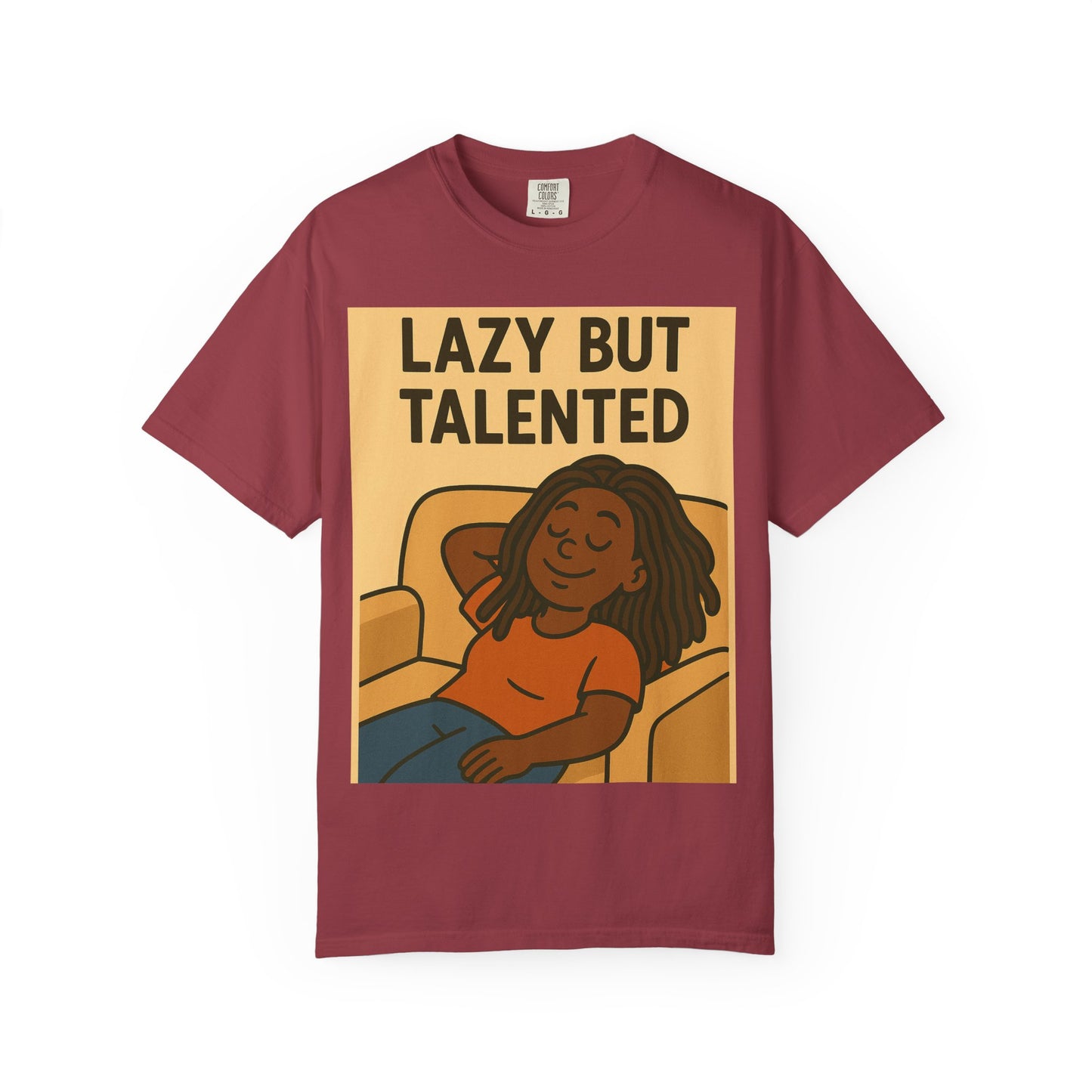 Lazy But Talented Unisex T-Shirt - Comfortable and Fun Tee for Relaxed Days