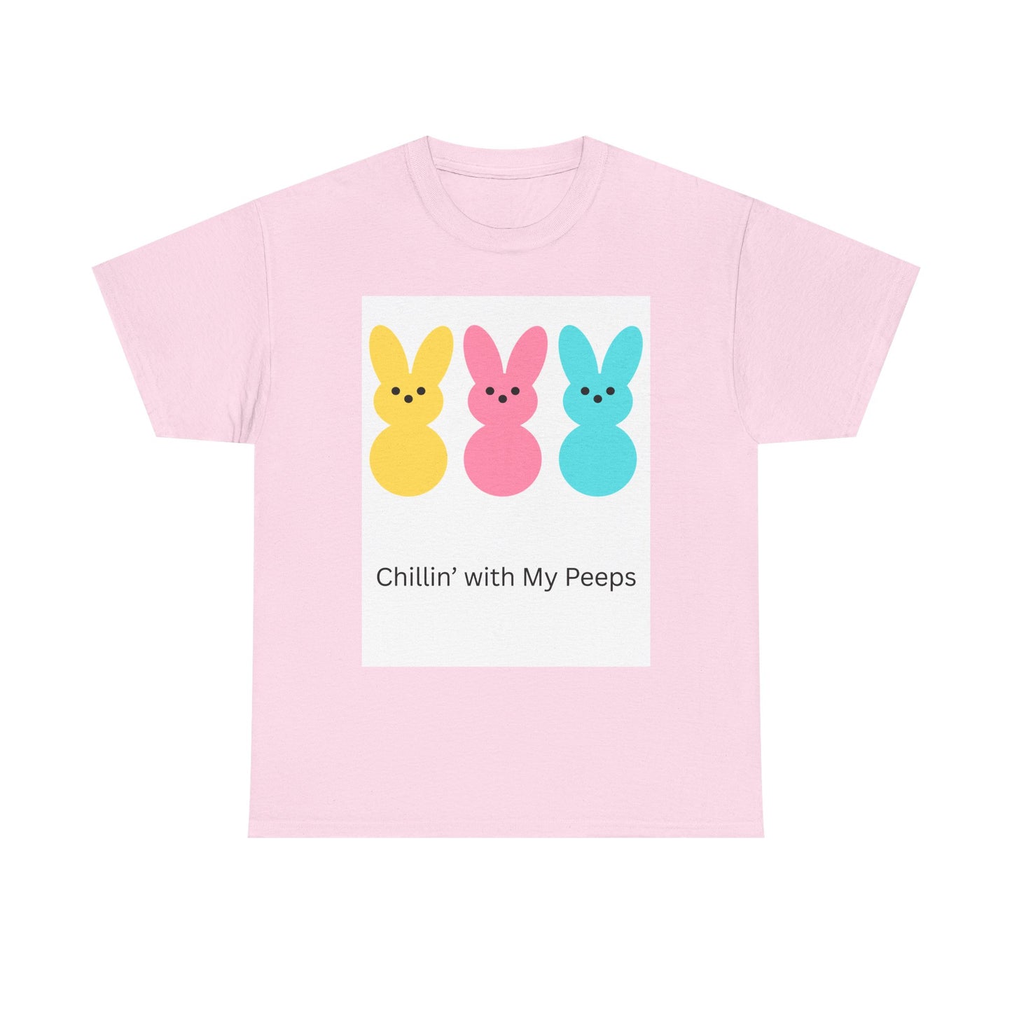 Chillin' with My Peeps Easter Tee